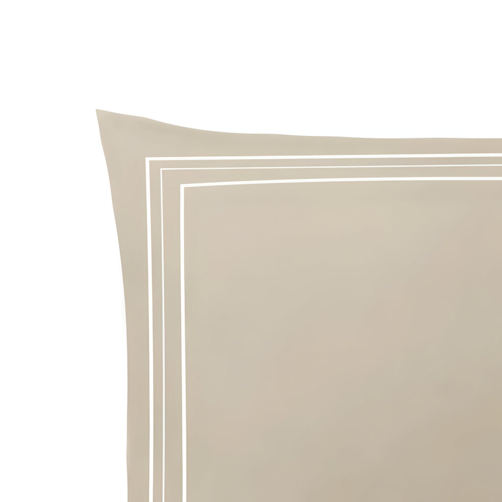 400TC Cotton Classic Luxurious Embroidery Sateen Solid Duvet Cover Set