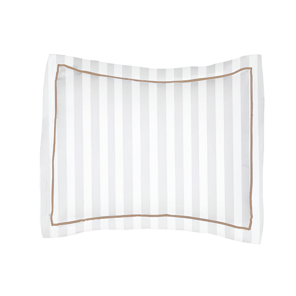 400TC Cotton Single Edge Embroidery Sateen Stripe Duvet Cover Set
