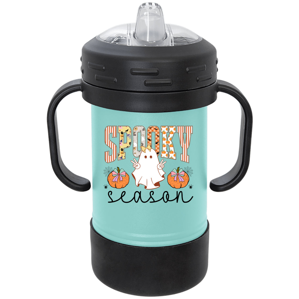 Spooky Season Halloween Ghost Polar Camel 10 oz Sippy Cup