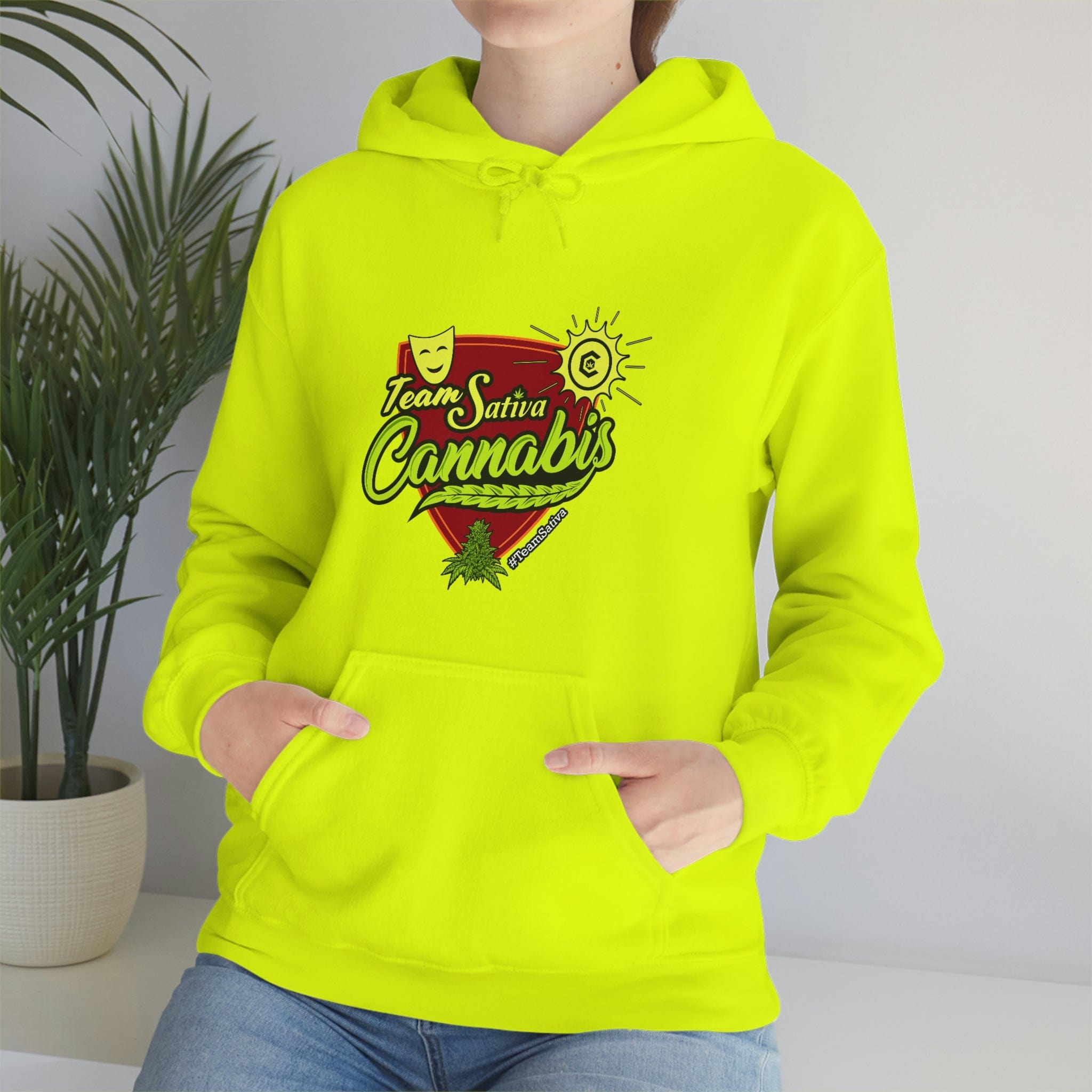 Team Sativa Cannabis Stoner Hoodie