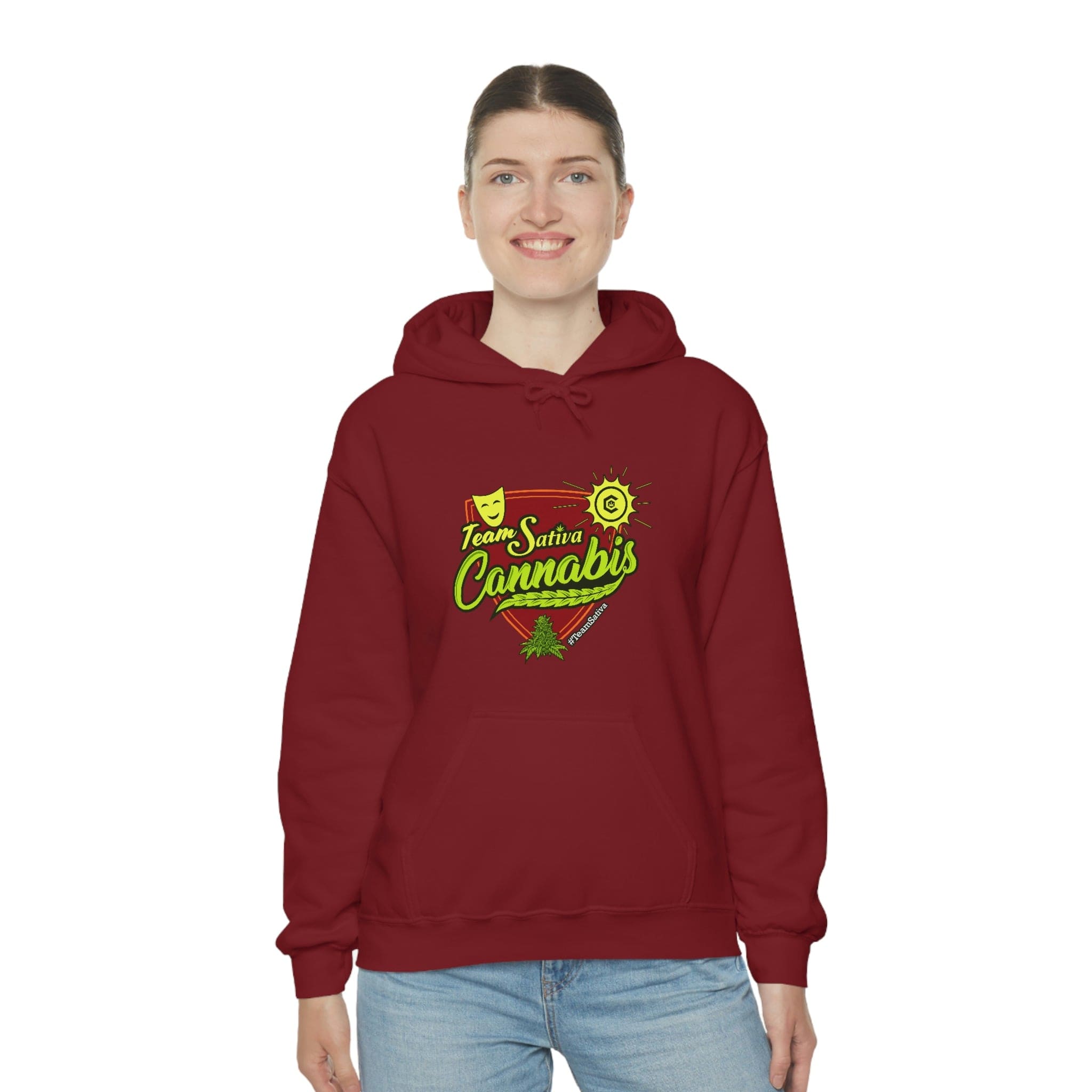 Team Sativa Cannabis Stoner Hoodie