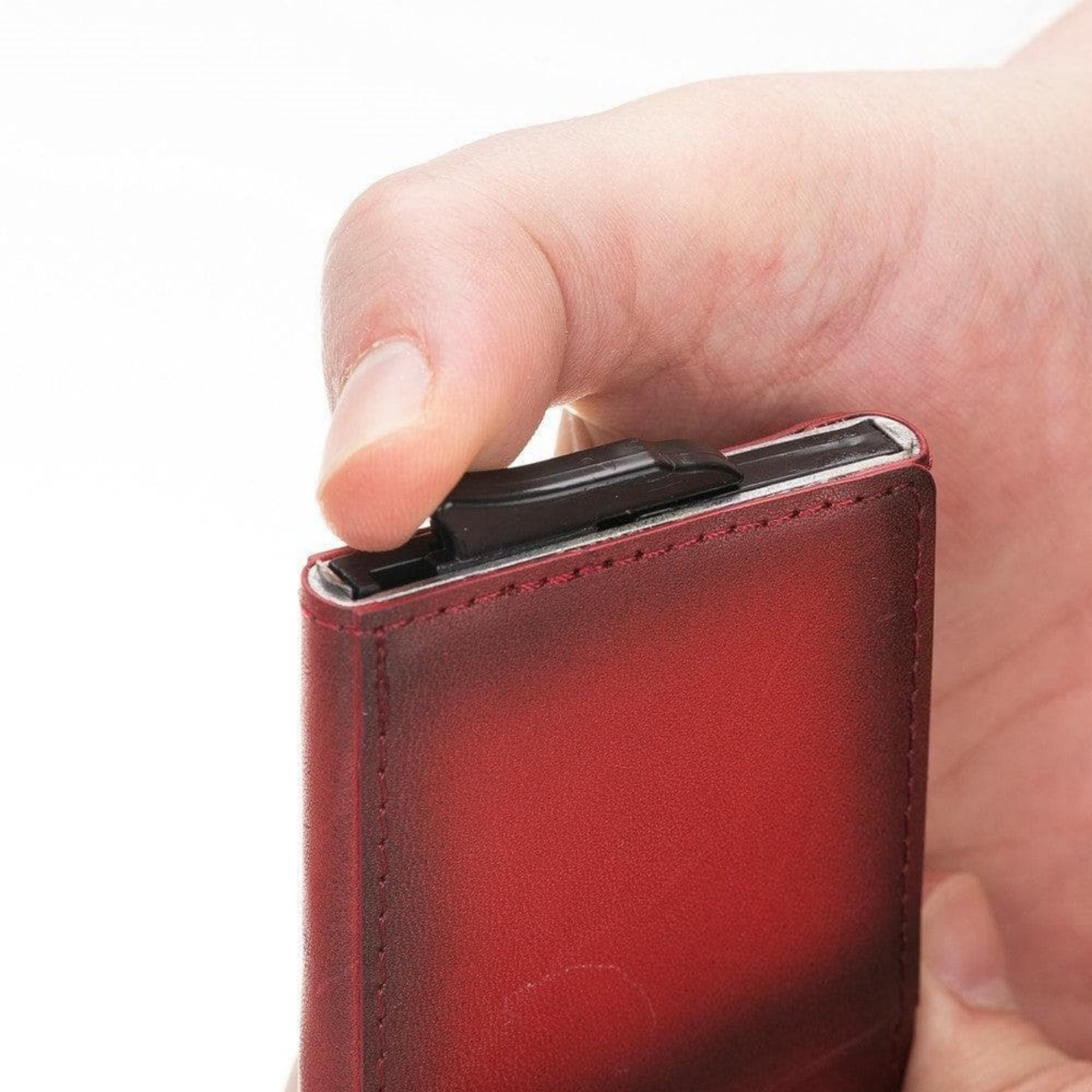 Telluride Leather Popup Cardholder for Men and Women