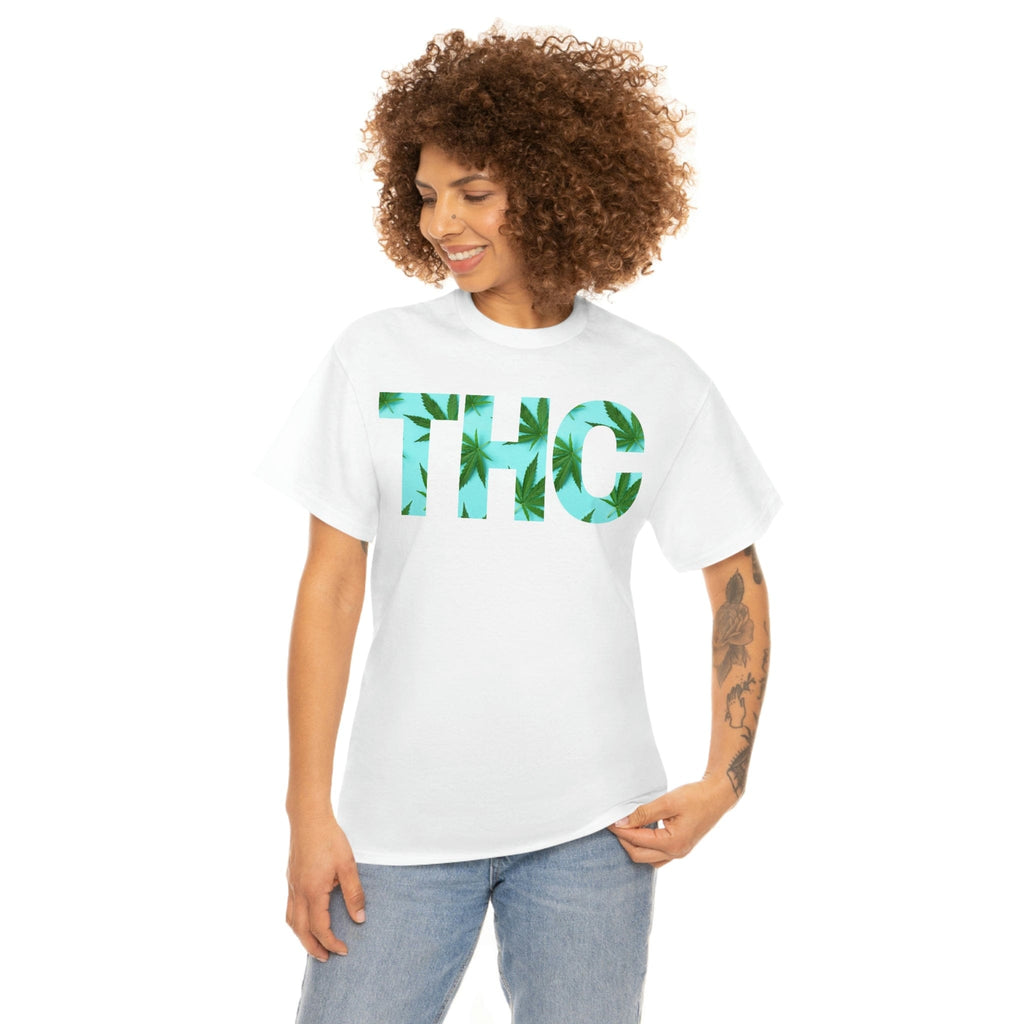 Turquoise THC Tee