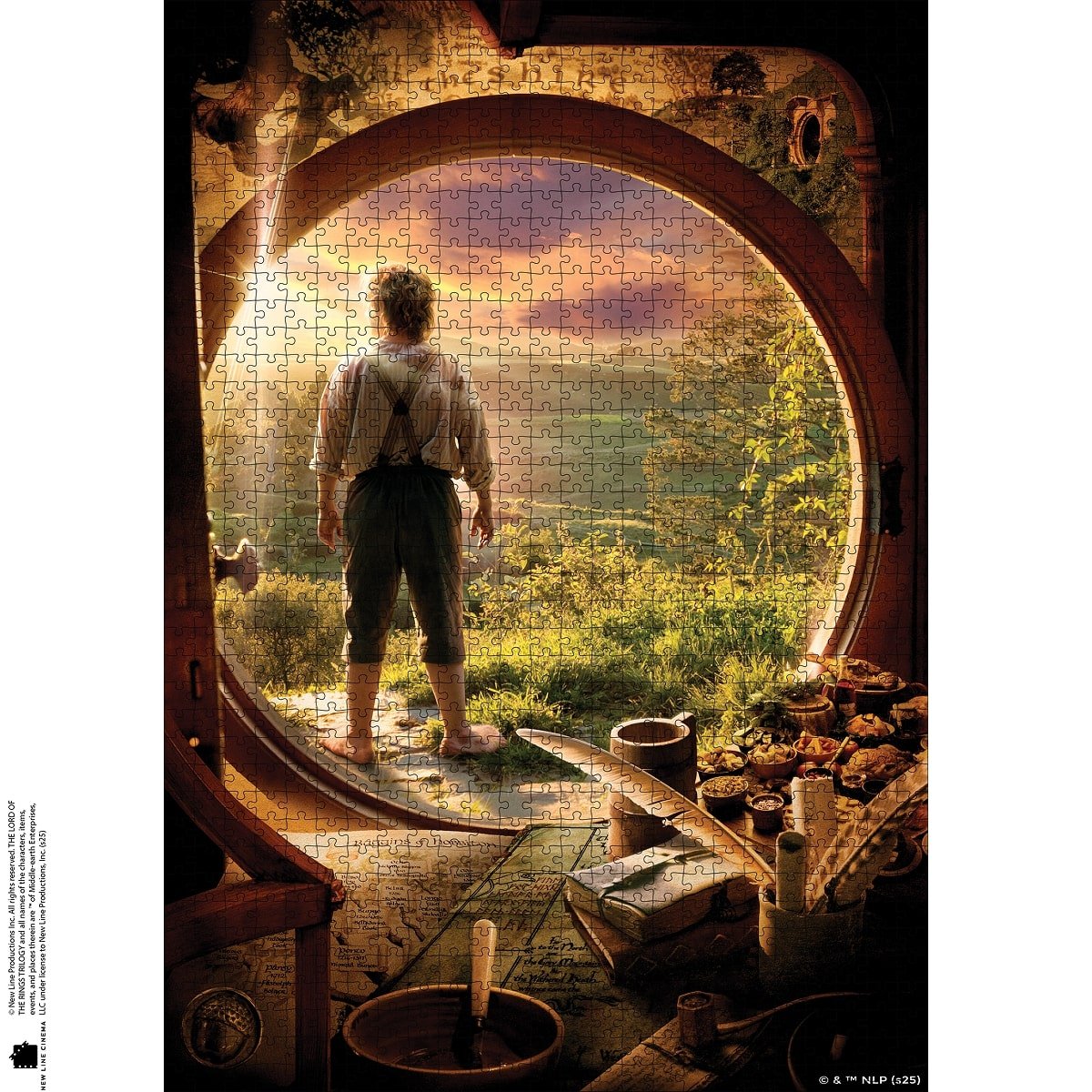 The Hobbit Classic Wooden Puzzle - At the Door of Adventure