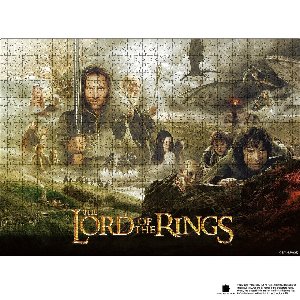The Lord of the Rings™ Classic Wooden Puzzle – Heroes of Middle-Earth