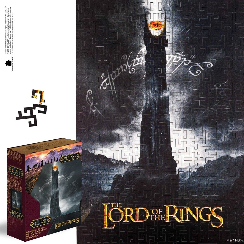 The Lord of the Rings™ Wooden Puzzle - The Dark Tower of Barad-Dûr