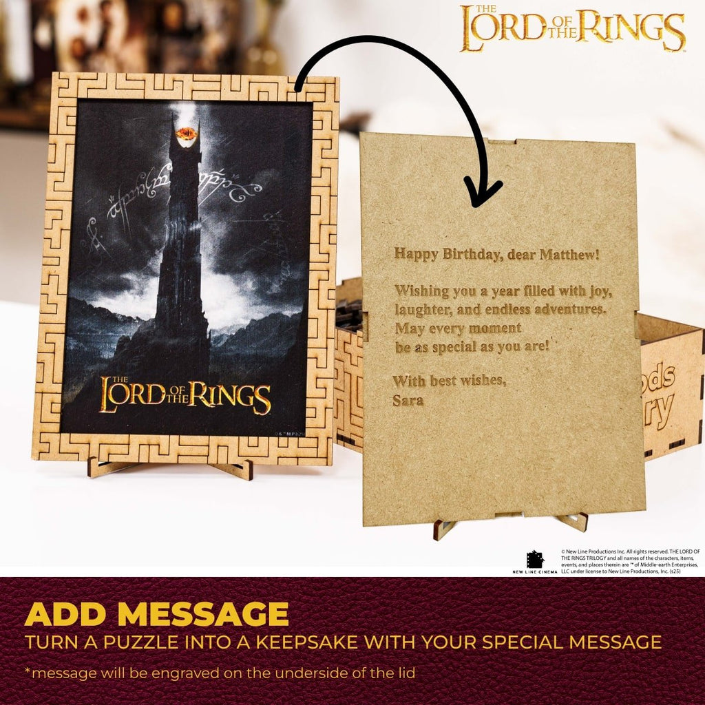 The Lord of the Rings™ Wooden Puzzle - The Dark Tower of Barad-Dûr