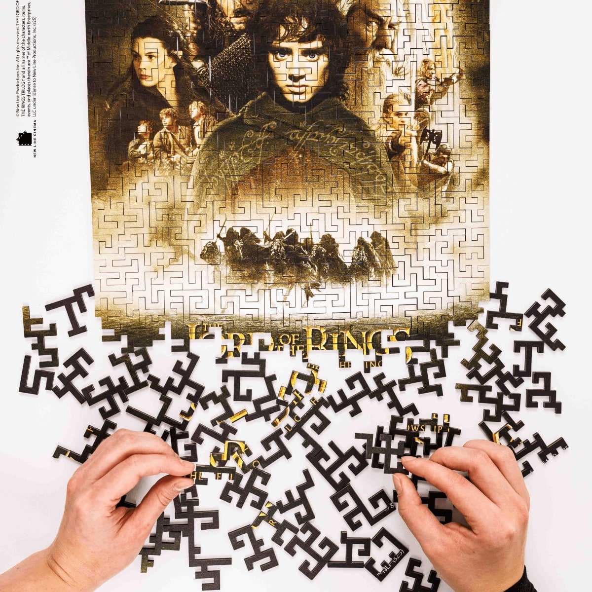 The Lord of the Rings™ Wooden Puzzle - The Fellowship of the Ring