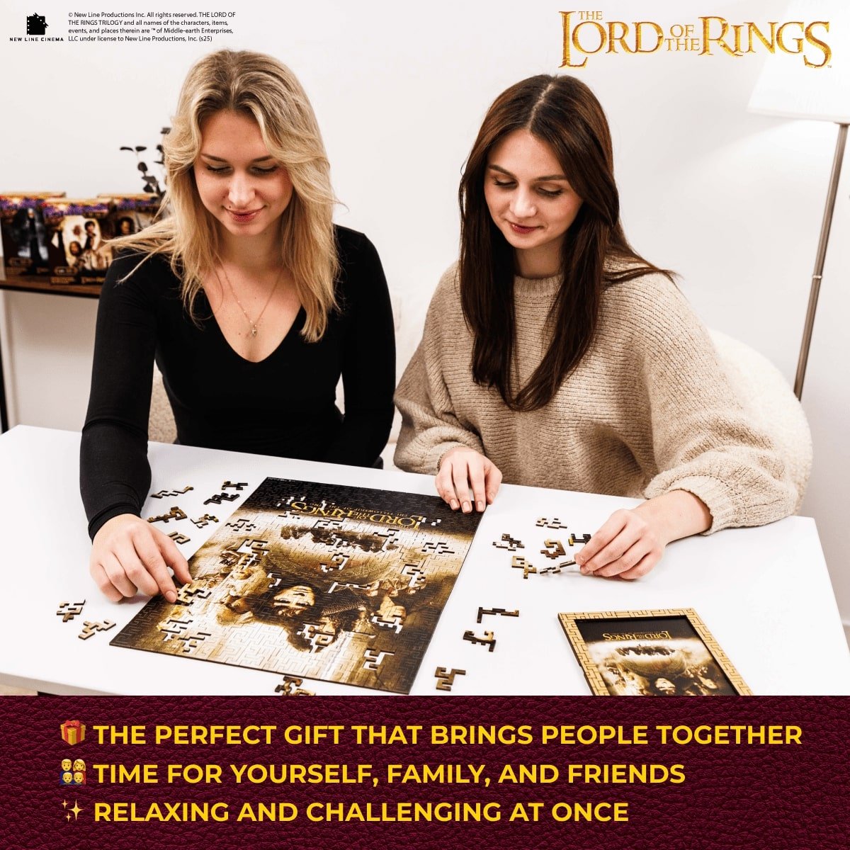 The Lord of the Rings™ Wooden Puzzle - The Fellowship of the Ring