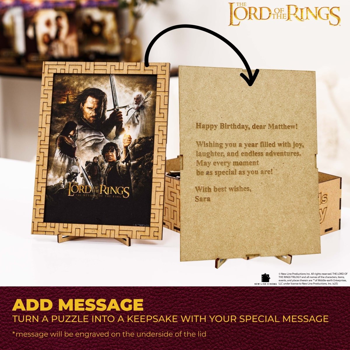 The Lord of the Rings™ Wooden Puzzle - The Return of the King