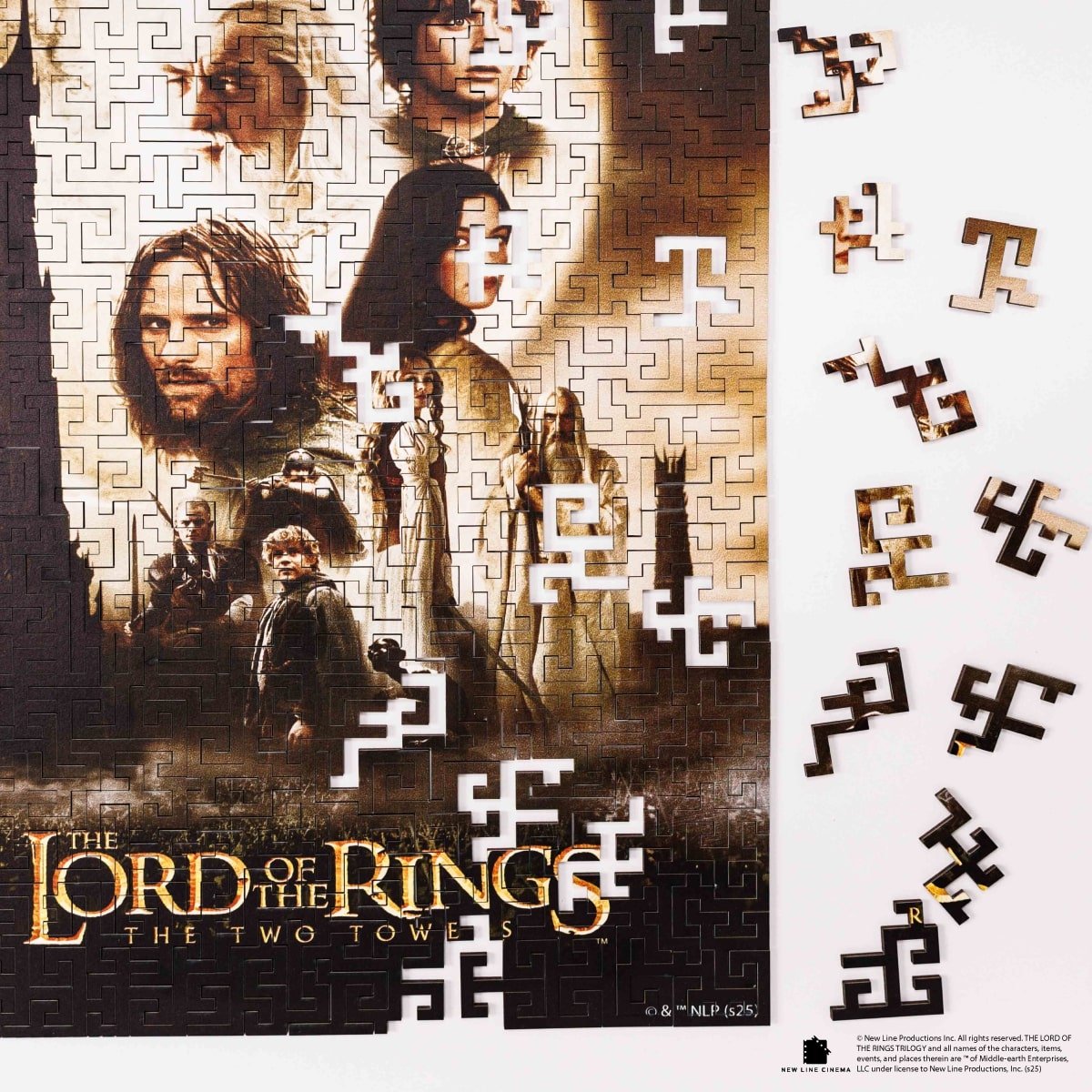 The Lord of the Rings™ Wooden Puzzle - The Two Towers