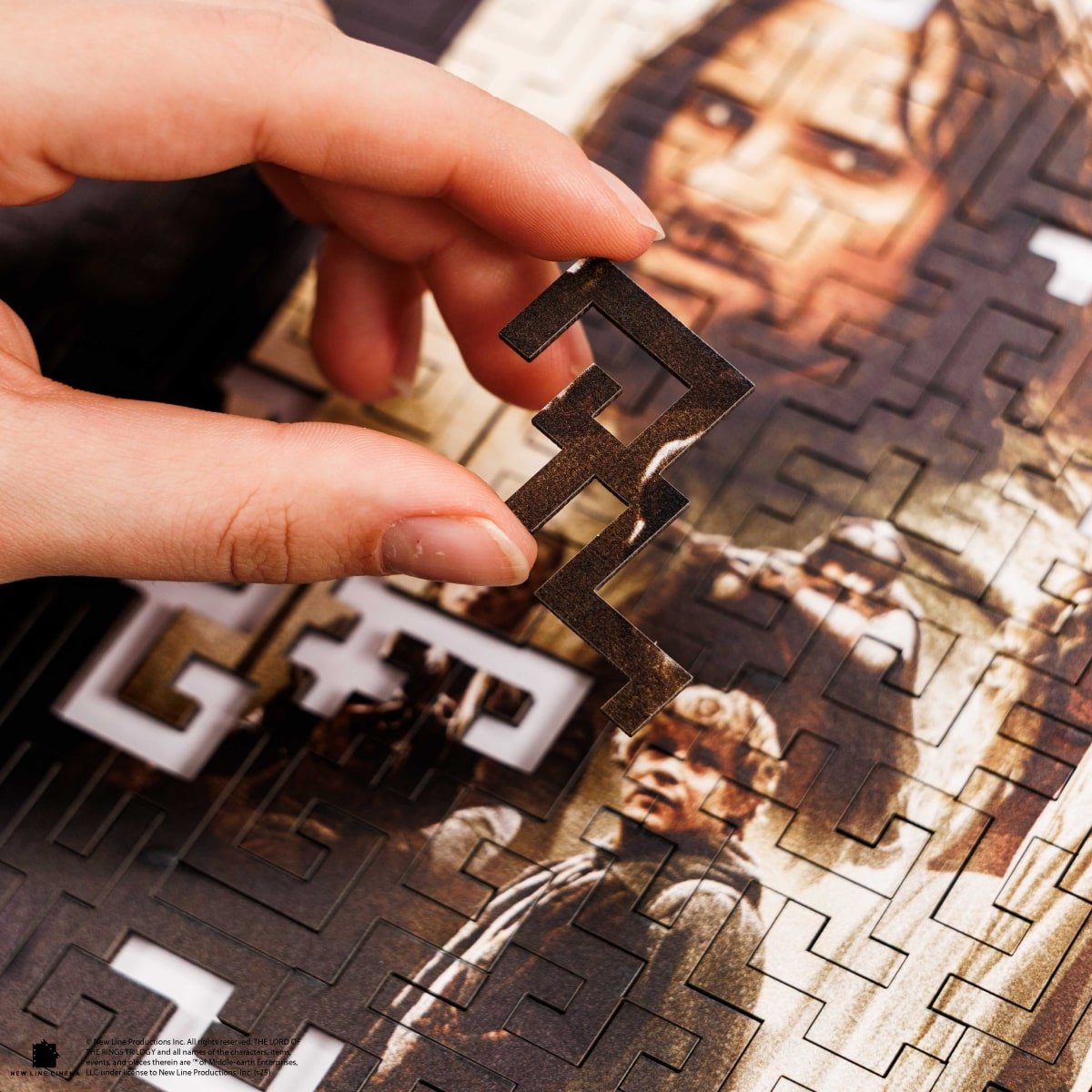 The Lord of the Rings™ Wooden Puzzle - The Two Towers