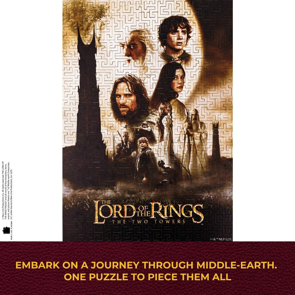 The Lord of the Rings™ Wooden Puzzle - The Two Towers