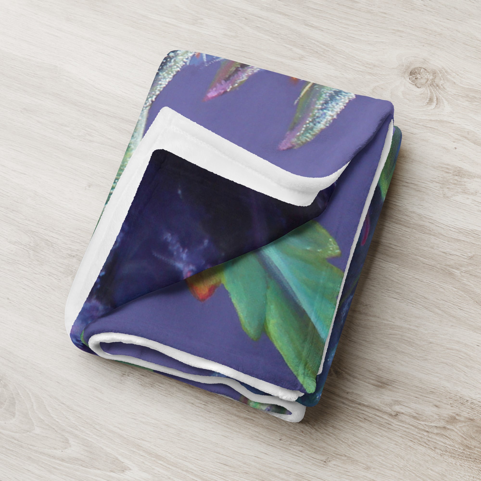 Purple Haze Throw Blanket