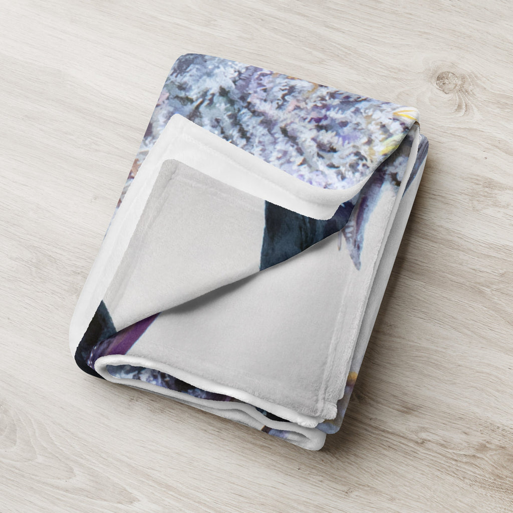Ice Cream Cake Throw Blanket