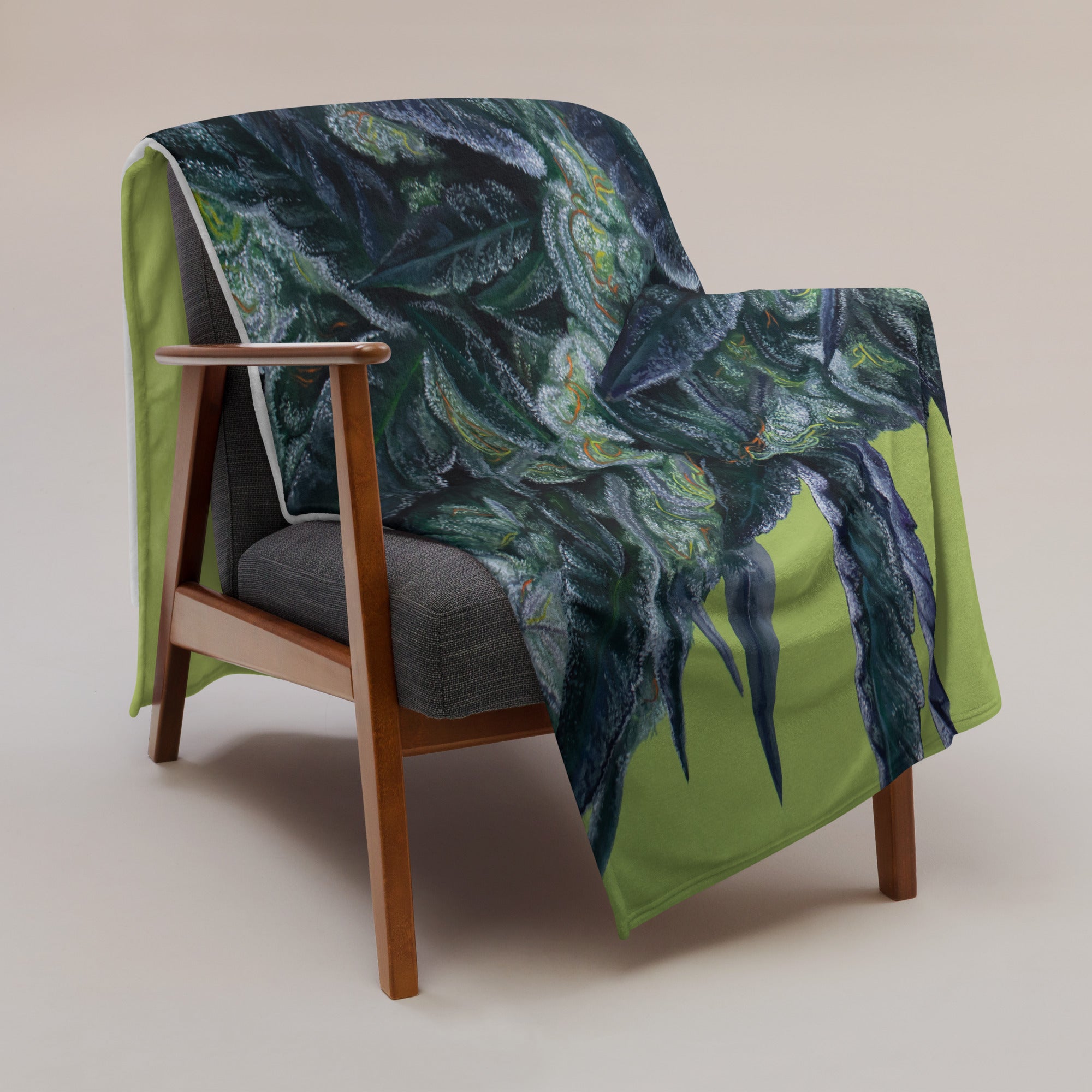Animal Face Throw Blanket