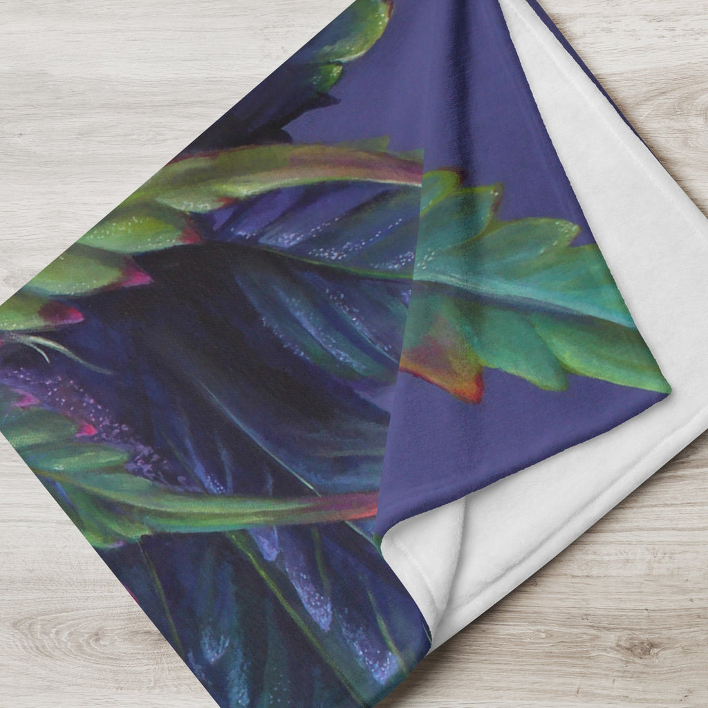 Purple Haze Throw Blanket