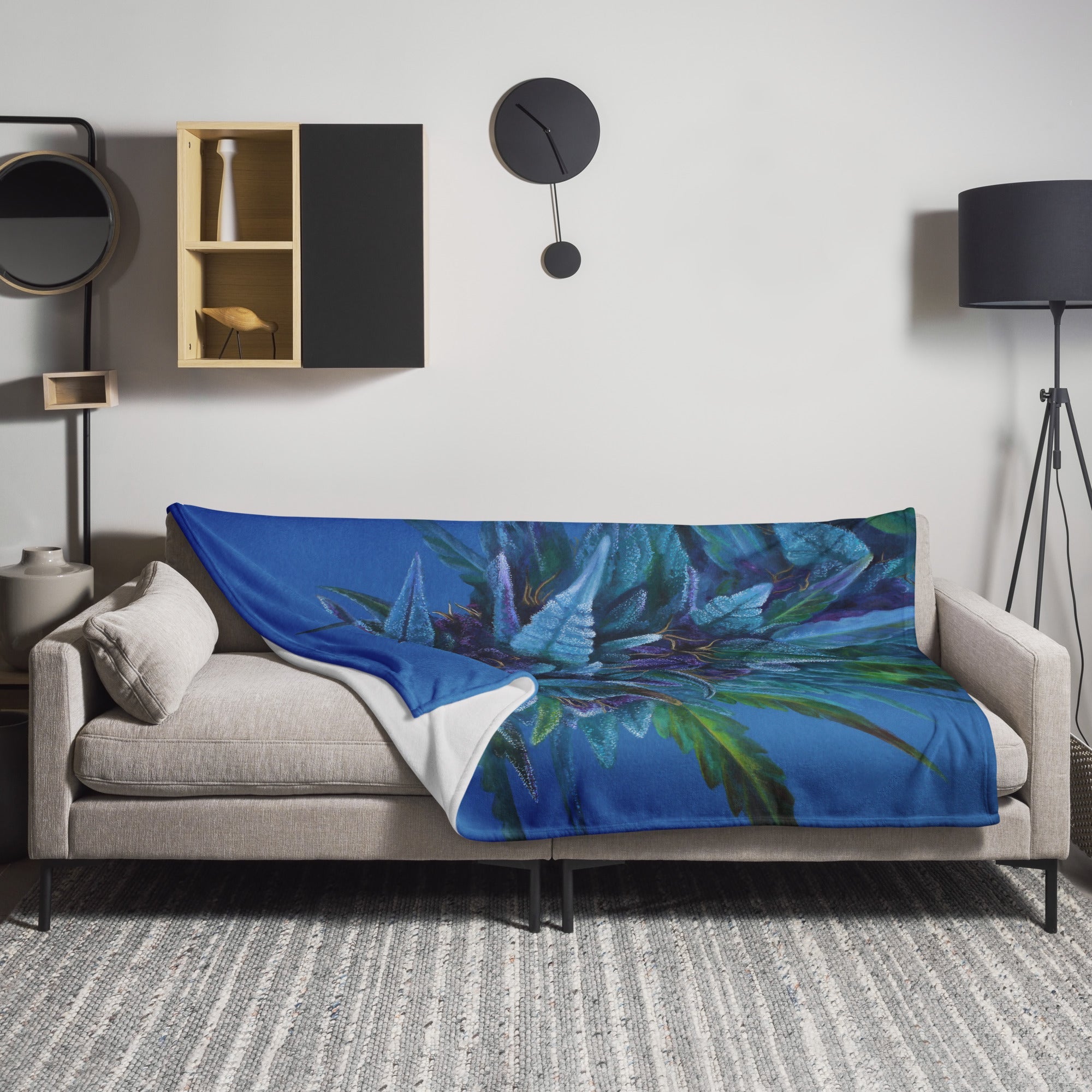 Berry Diesel Throw Blanket