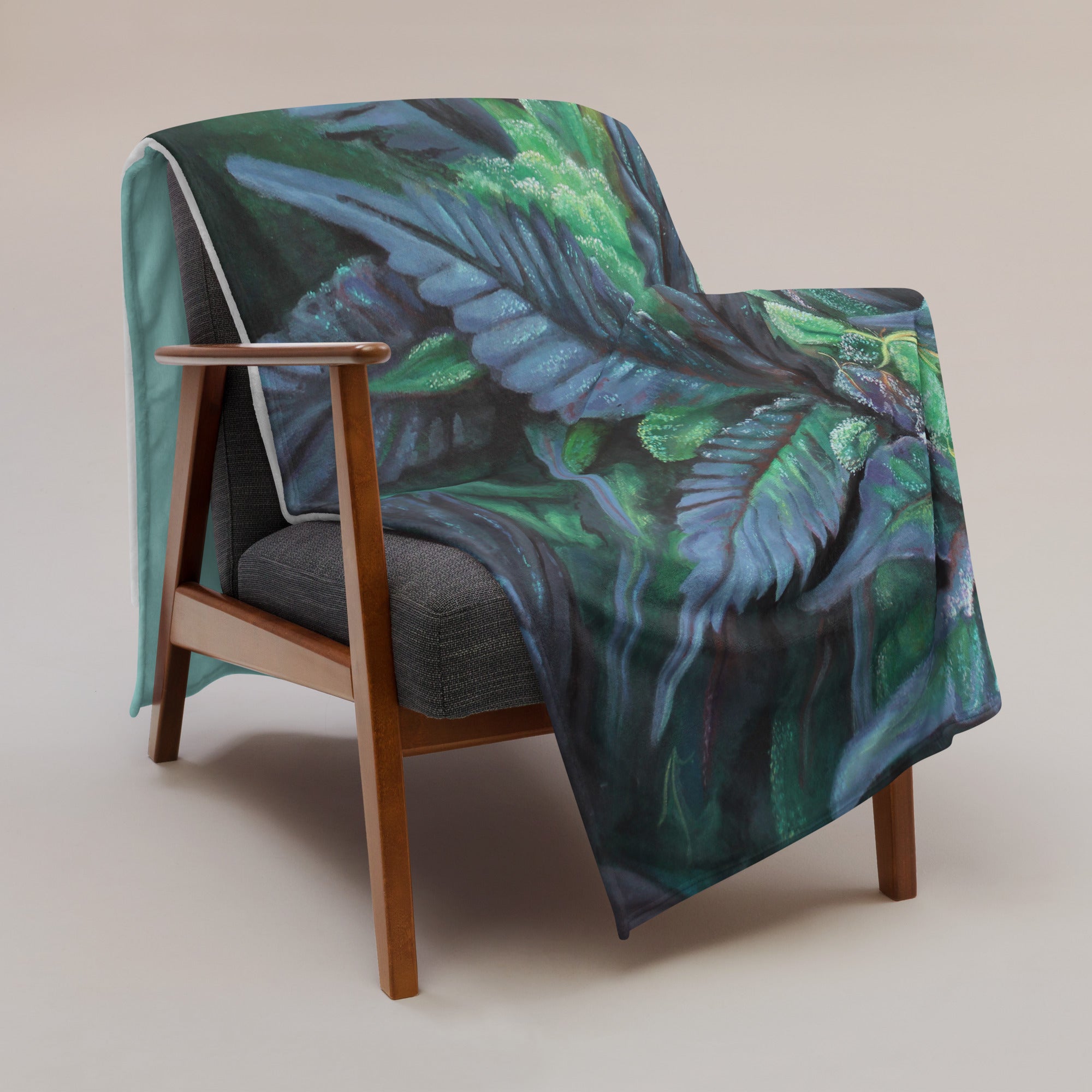 Girl Scout Cookie Throw Blanket