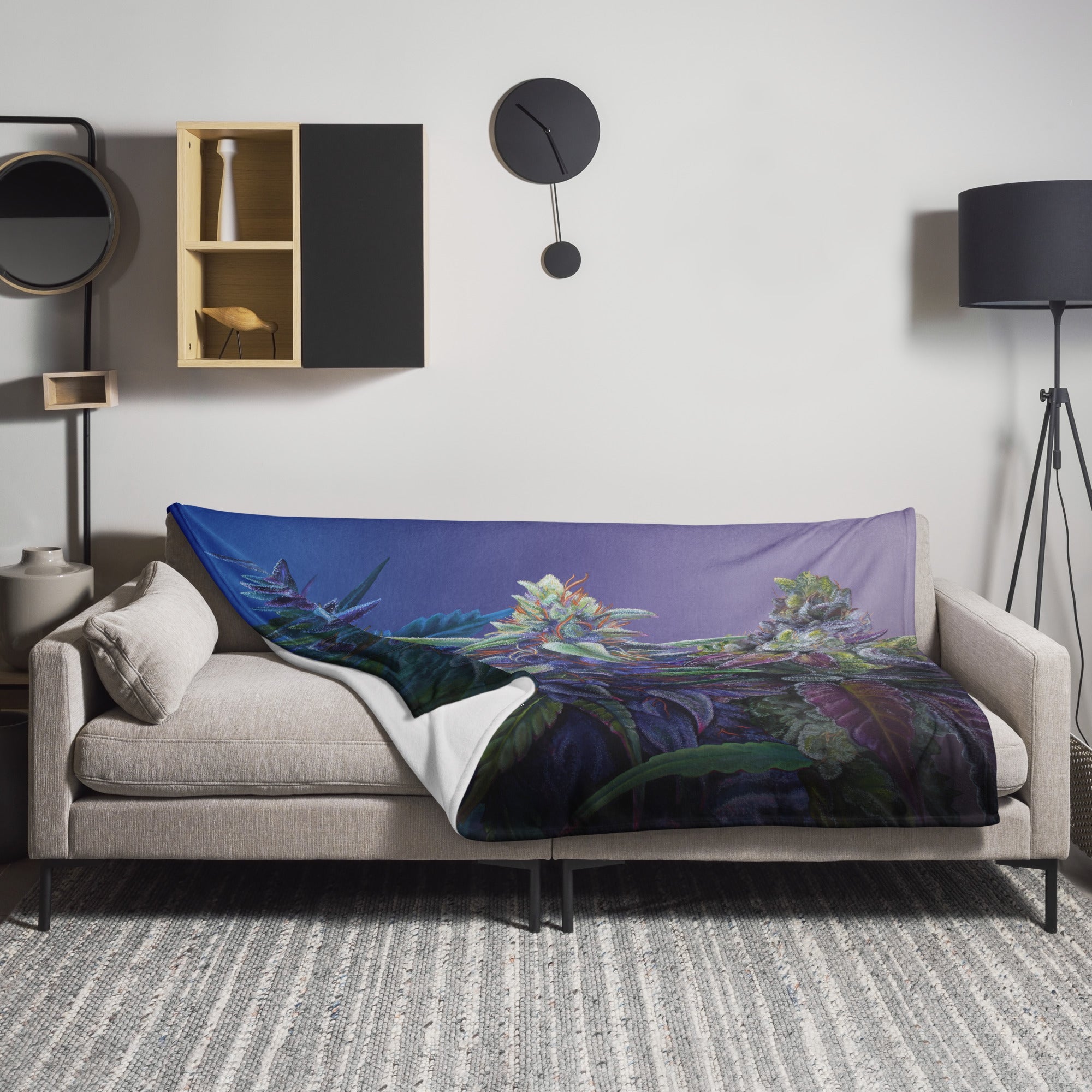 PURPS Throw Blanket