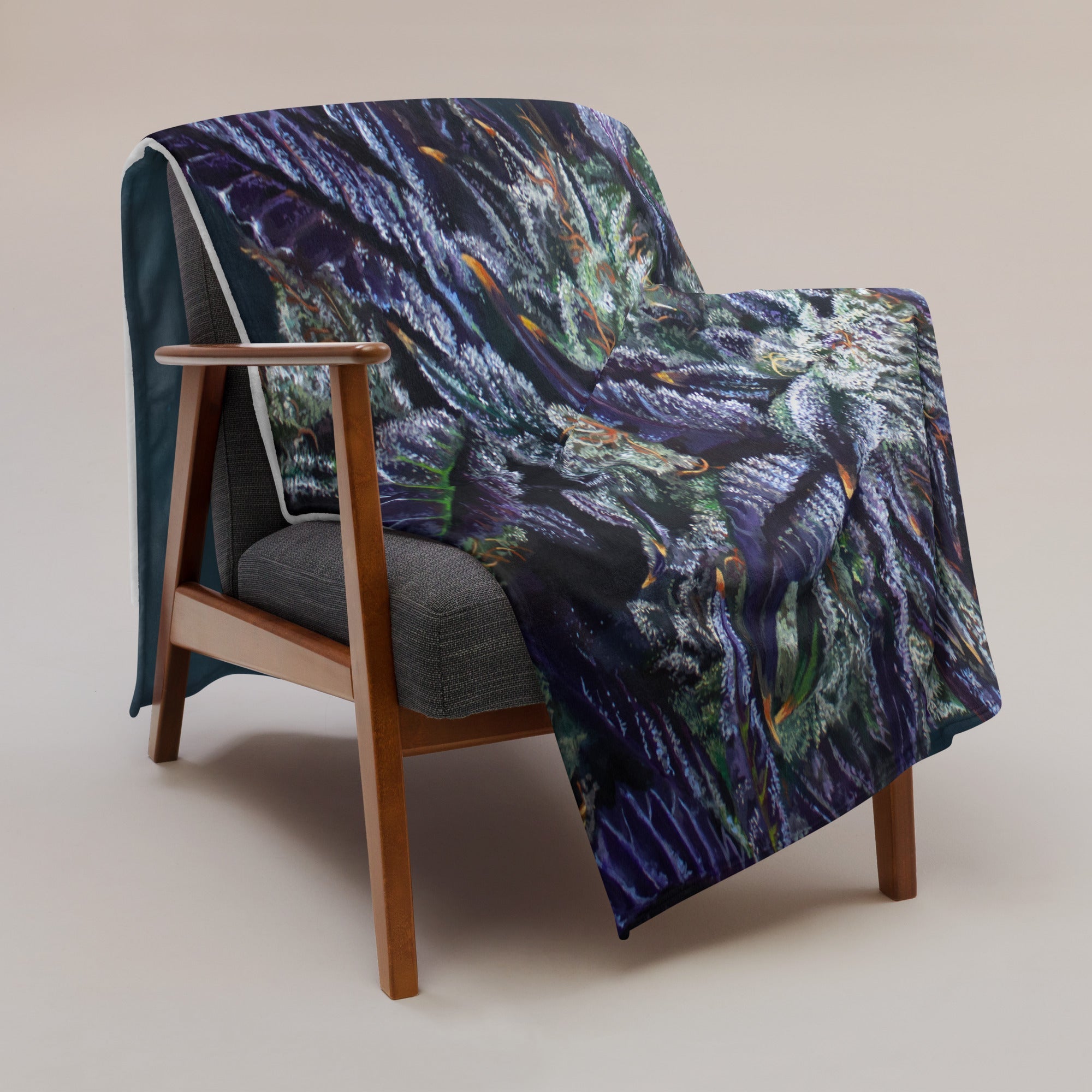 Bubba Fett Throw Blanket