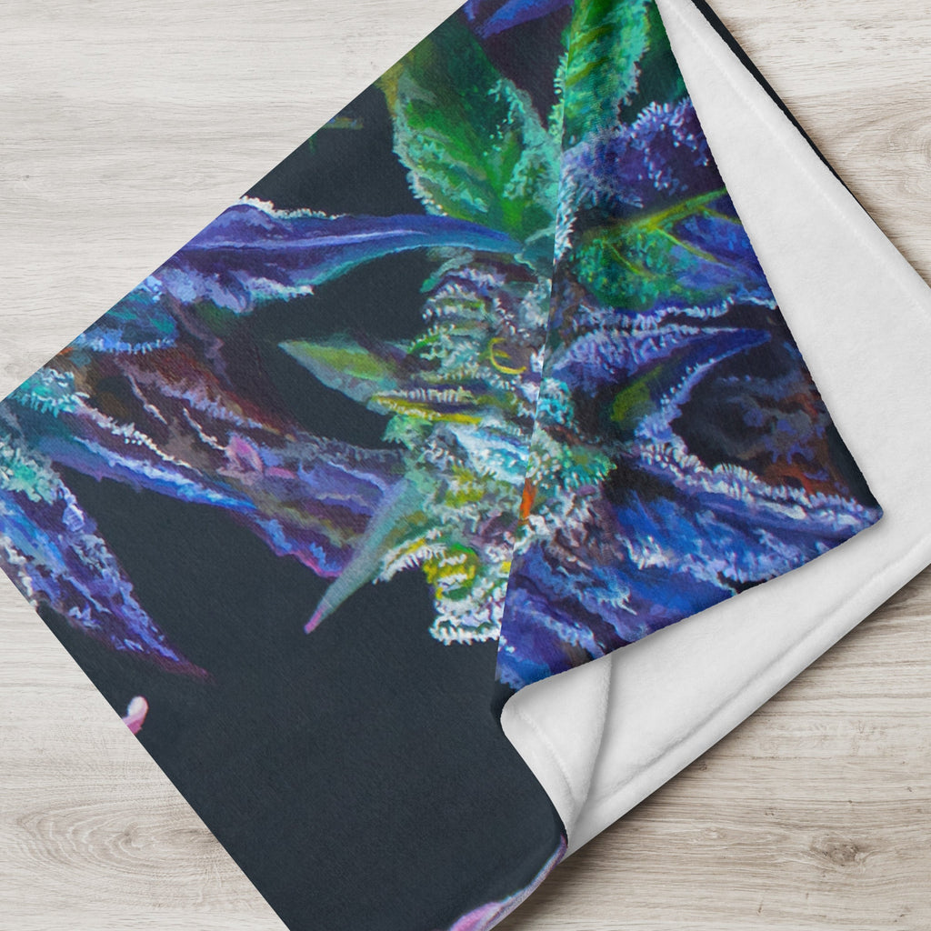 Khalifa Kush Throw Blanket