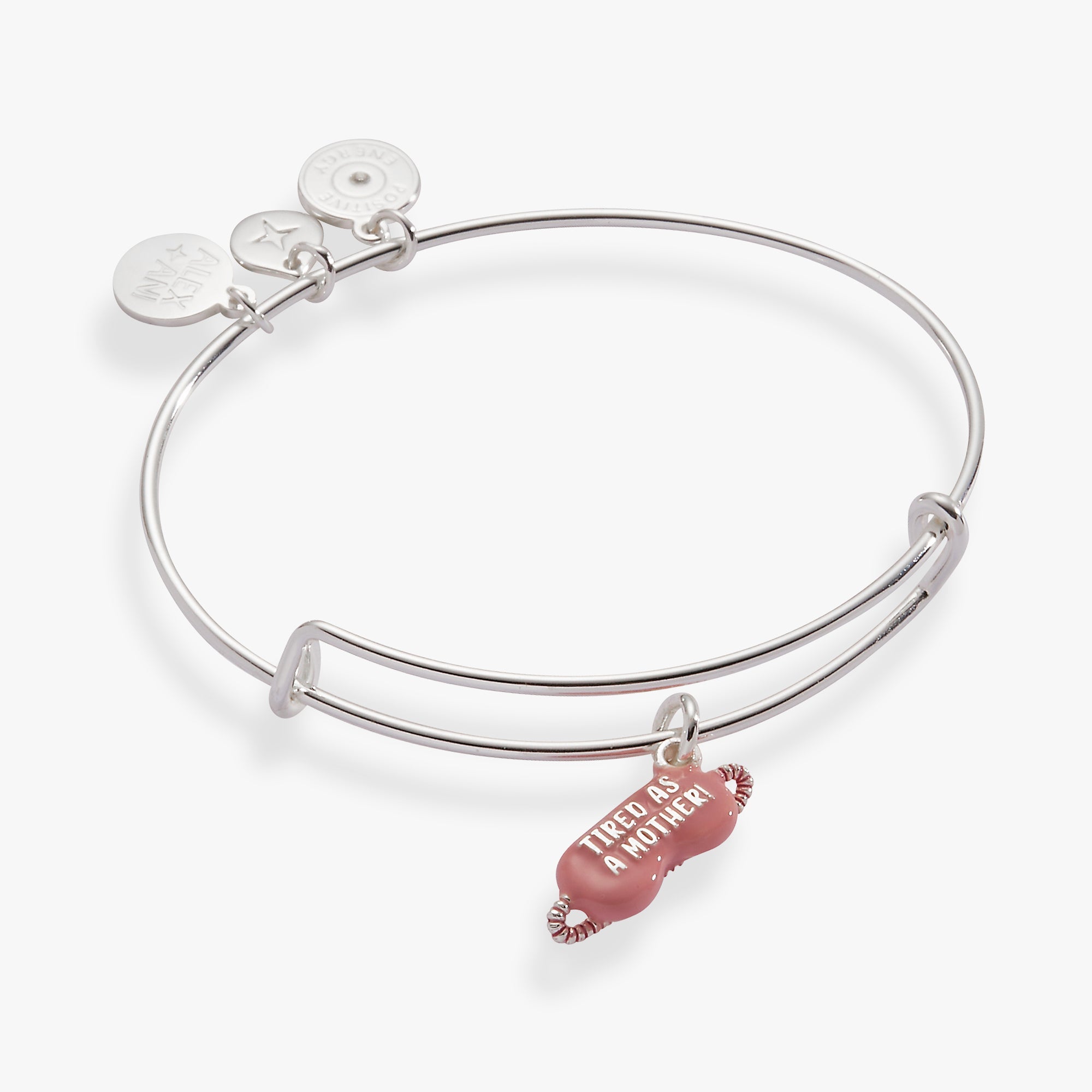 Tired As A Mother Charm Bangle
