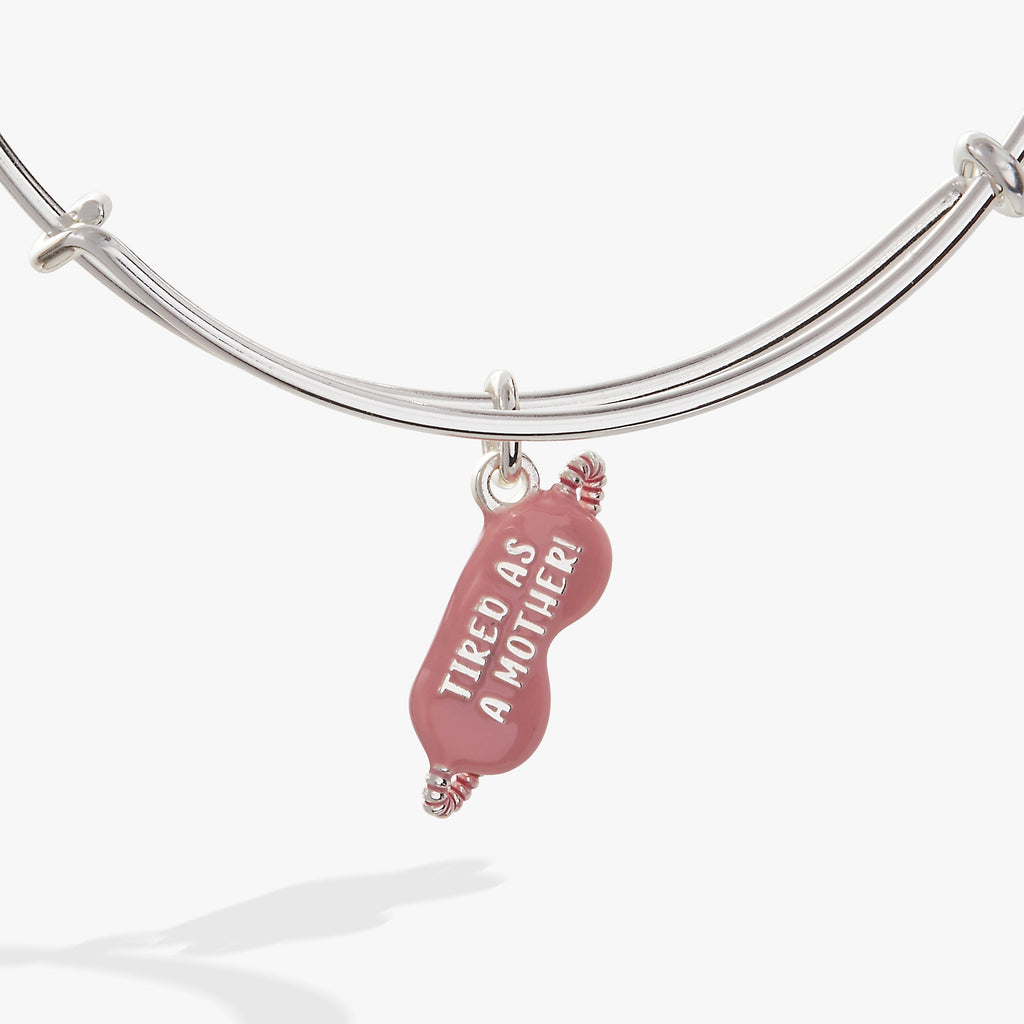 Tired As A Mother Charm Bangle