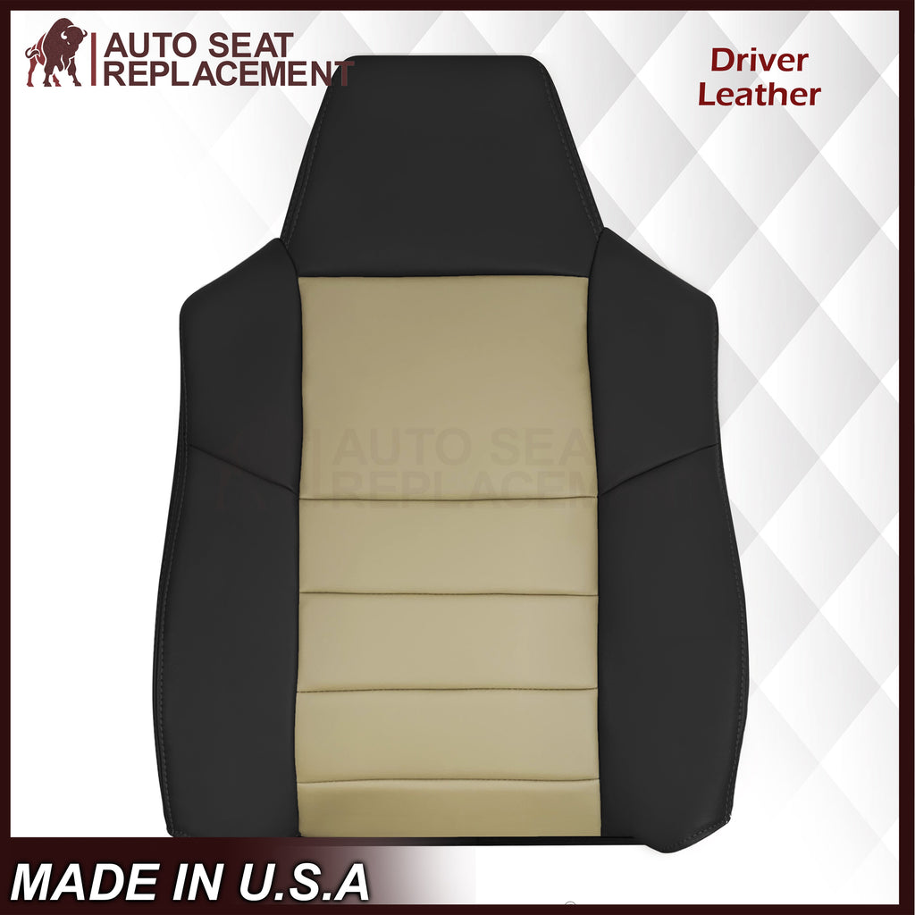 2005 Ford Excursion Eddie Bauer Sport Front Replacement Seat Covers: Choose Leather or Vinyl