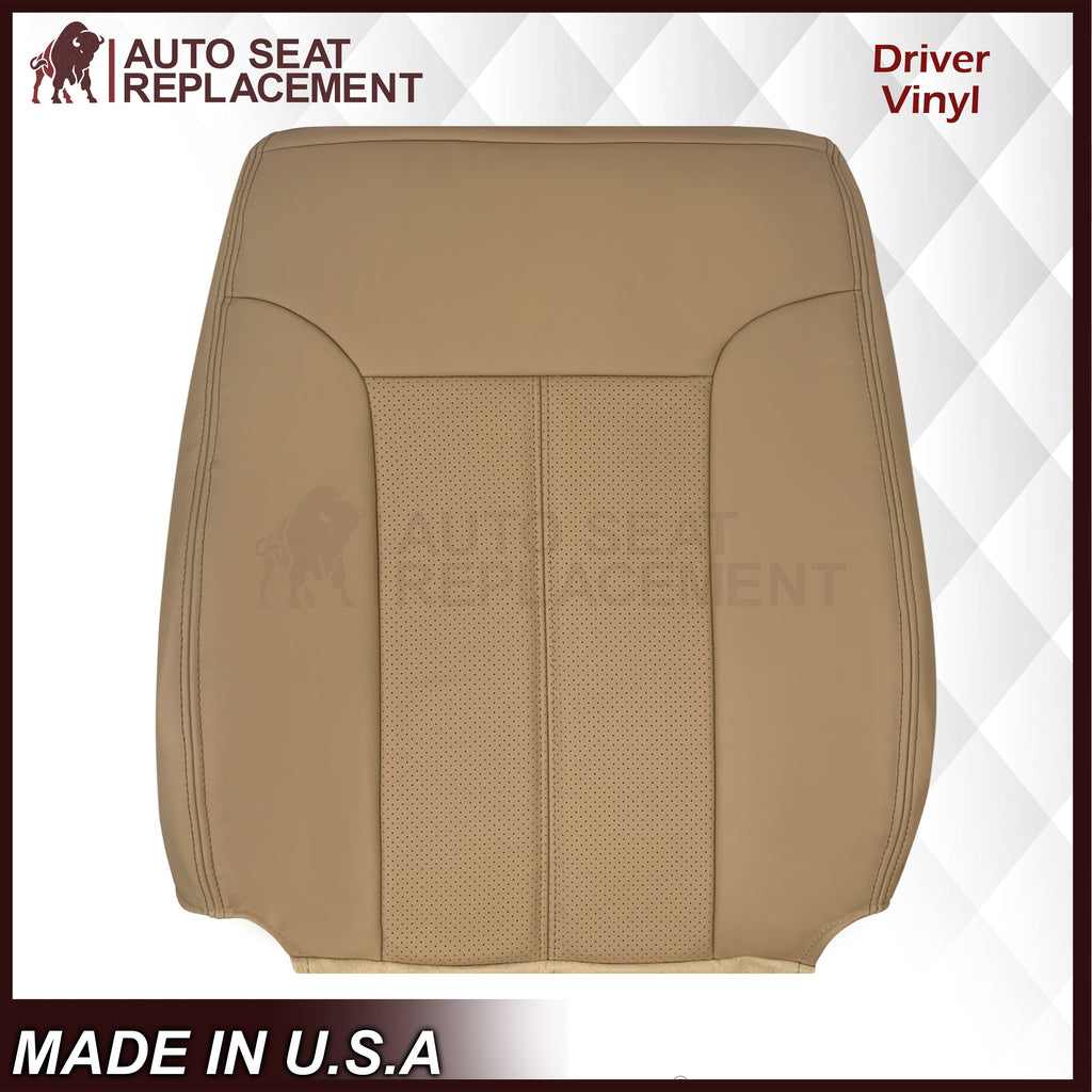 2011-2016 Ford F-250 F-350 F-450 Lariat Seat Cover Replacement in Adobe Tan: Choose From Variants
