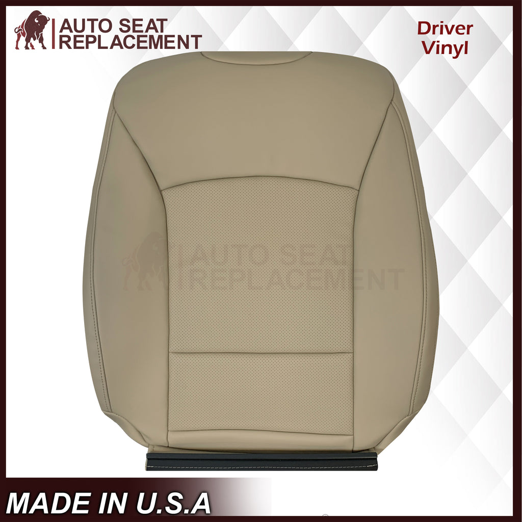 2015-2019 Subaru Outback Legacy Limited Replacement Synthetic Leather Seat Covers: Perforated, Ivory Tan