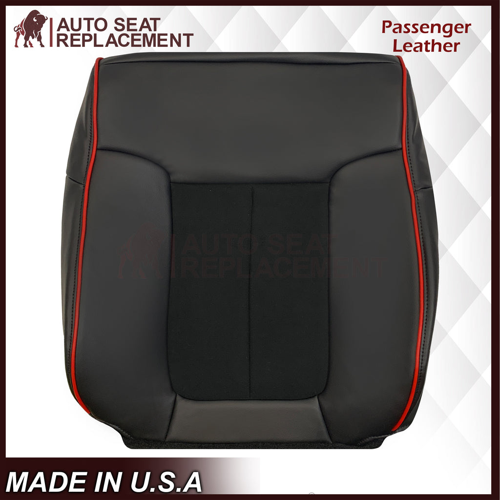 2013–2014 Ford F-150 FX4 Appearance Package Black Seat Cover with Suede Insert