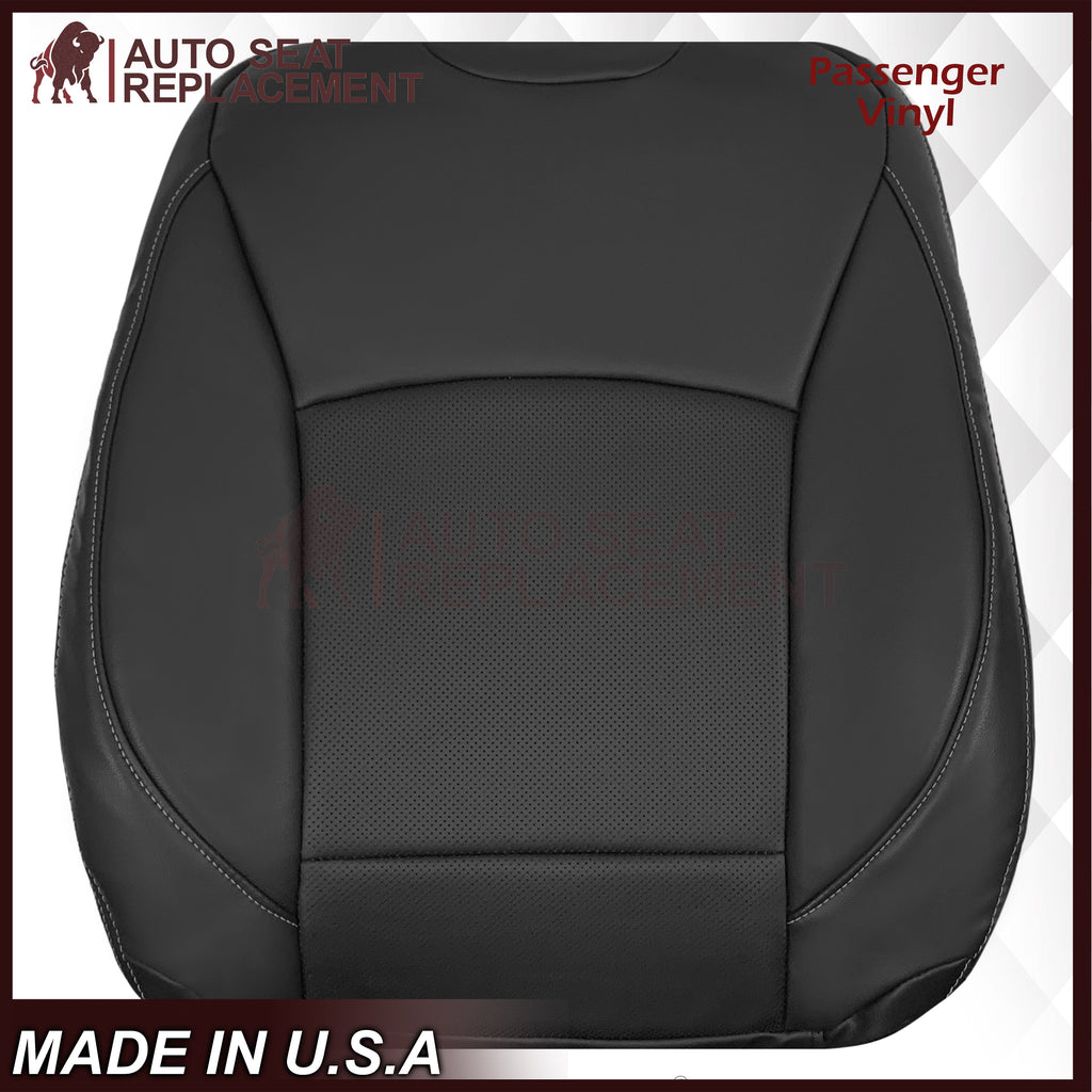 2015-2019 Subaru Outback LIMITED Replacement Leather Seat Covers: Perforated, Black