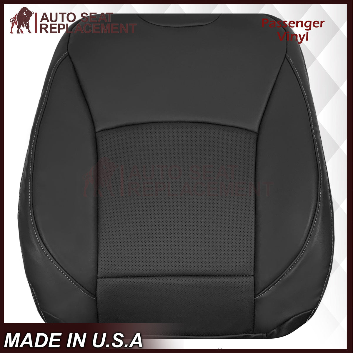 2015-2019 Subaru Outback LIMITED Replacement Leather Seat Covers: Perforated, Black