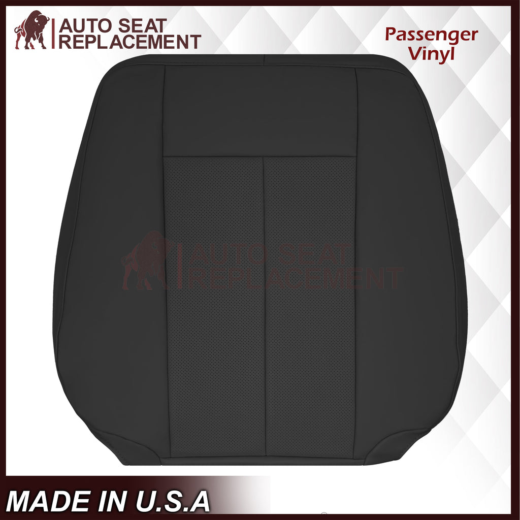 2007-2014 Ford Expedition Perforated Replacement Seat Cover In Black