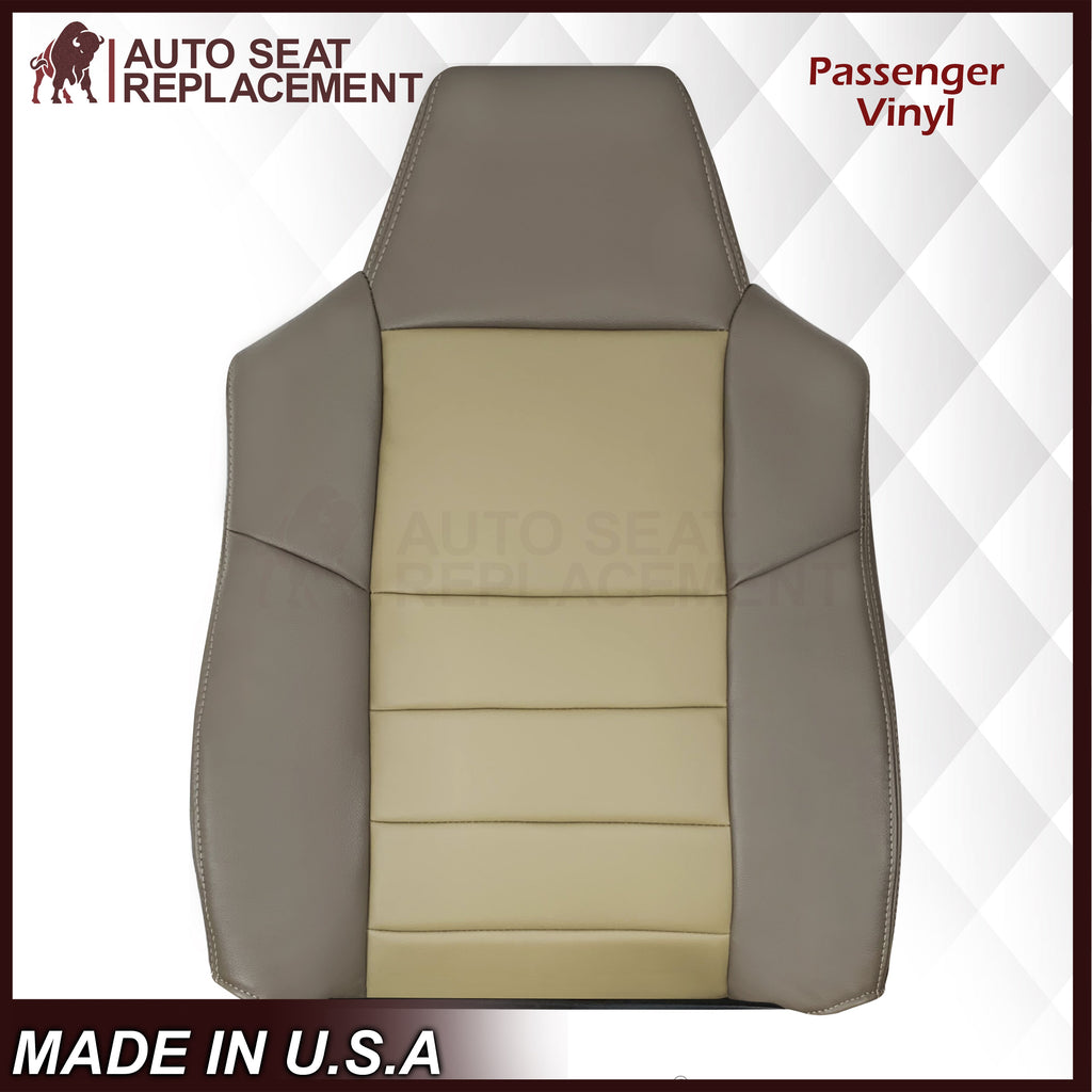2002 - 2004 Ford Excursion Eddie Bauer Replacement Seat Covers 2 Tone Gray-Tan: Choose From Variations