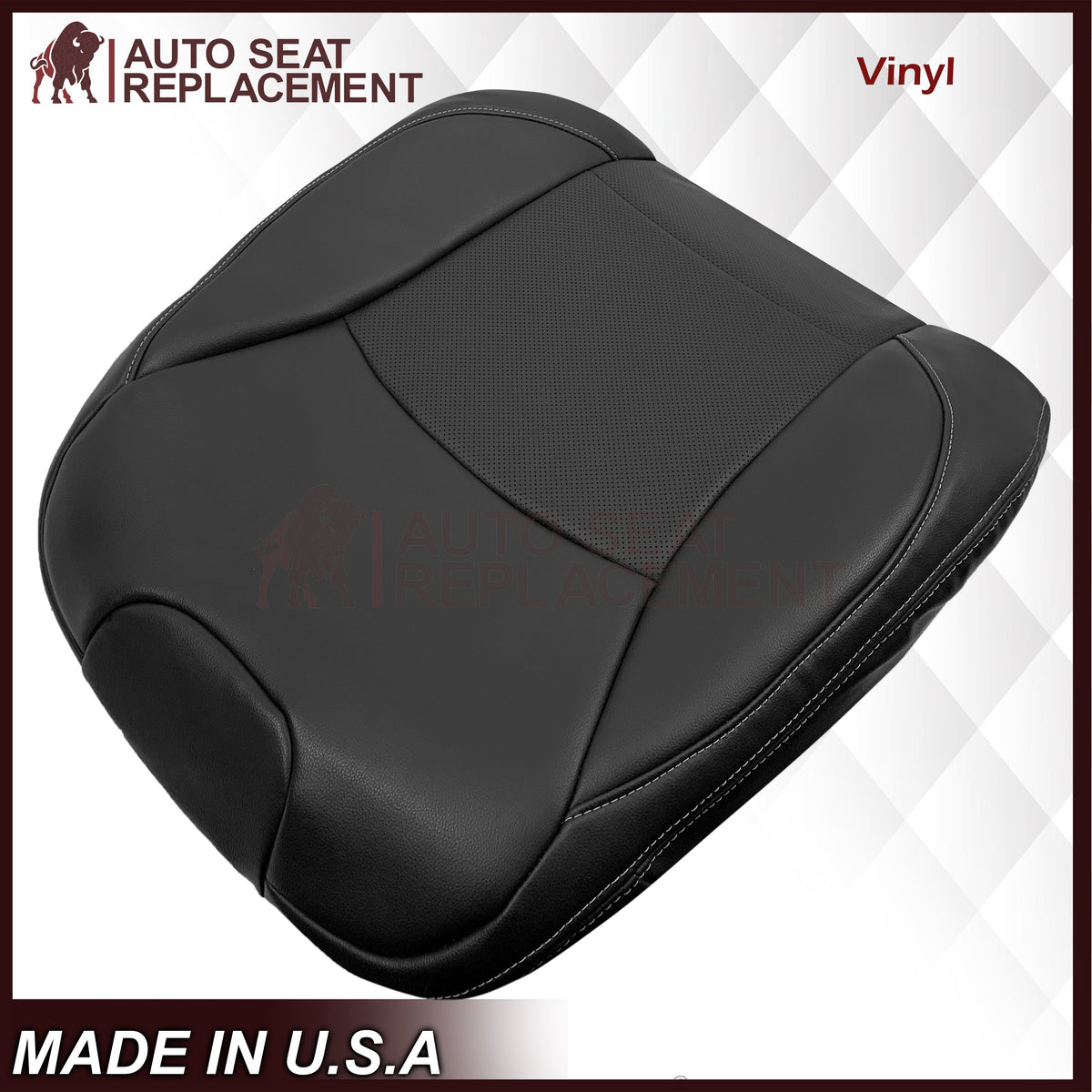 2015-2019 Subaru Outback LIMITED Replacement Leather Seat Covers: Perforated, Black