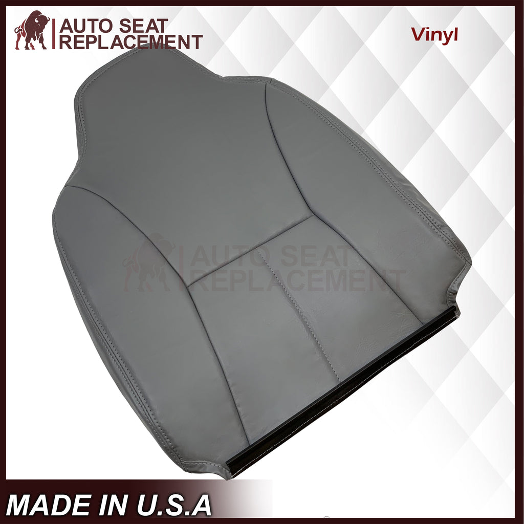 1998 - 2002 Dodge Ram 1500 Base Work Truck SINGLE CAB Seat Cover in Mist Gray Vinyl