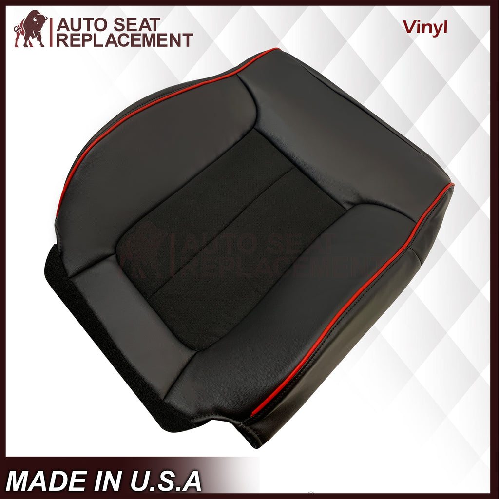 2013–2014 Ford F-150 FX4 Appearance Package Black Seat Cover with Suede Insert