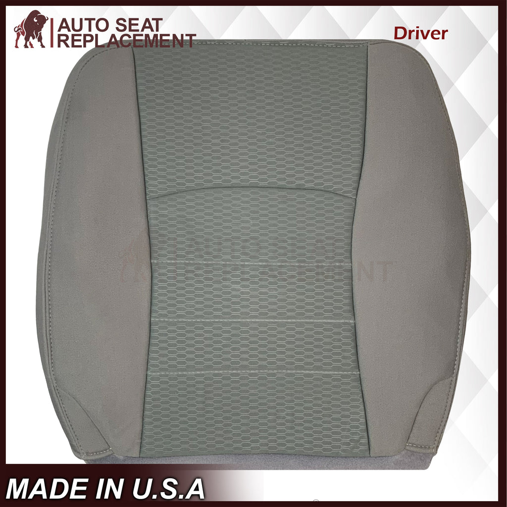 2013-2018 Dodge Ram ST Tradesman Bottom or Top Replacement Seat Cover: Cloth Diesel Gray