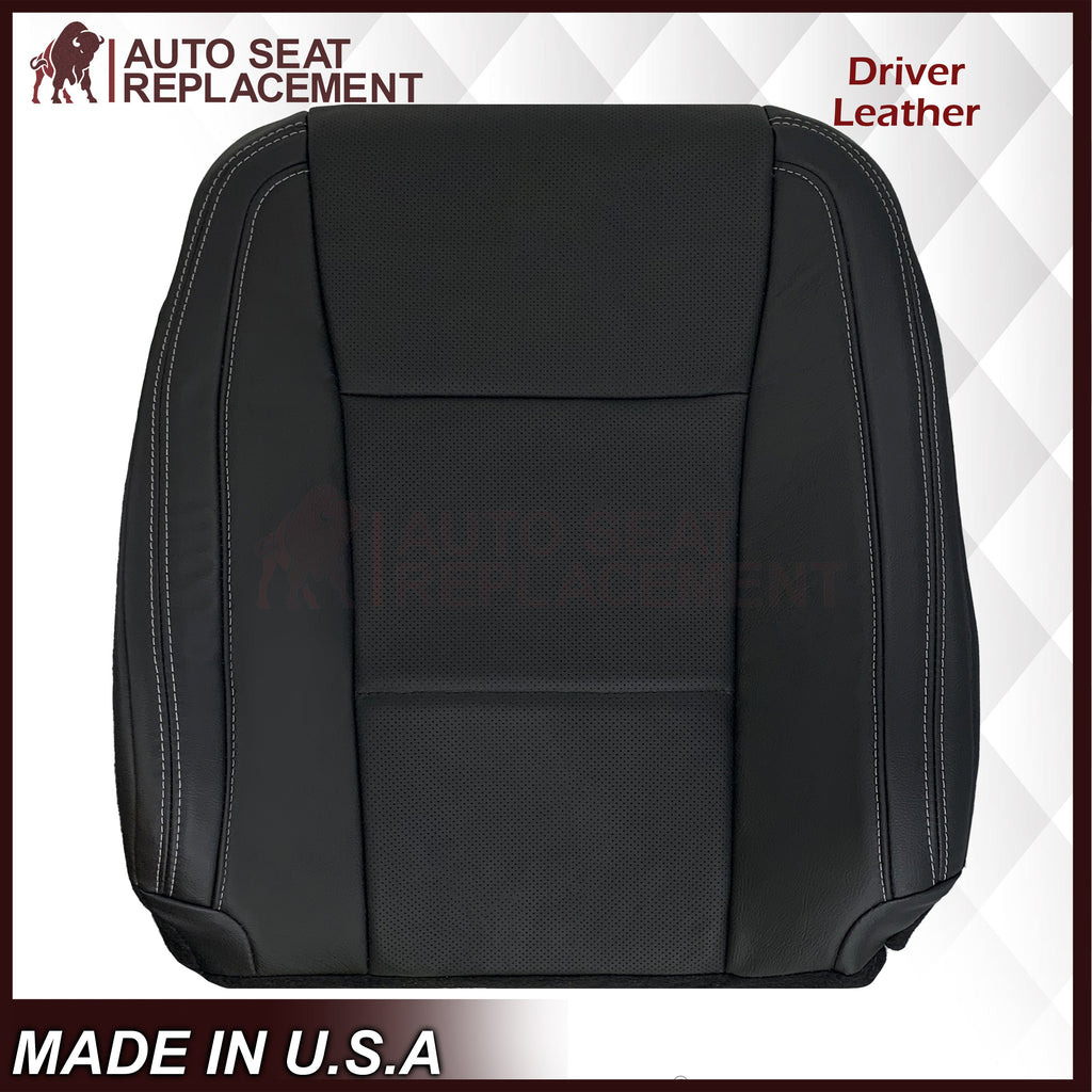 2017-2021 Ford F250 XLT Replacement Seat Covers In Charcoal Black