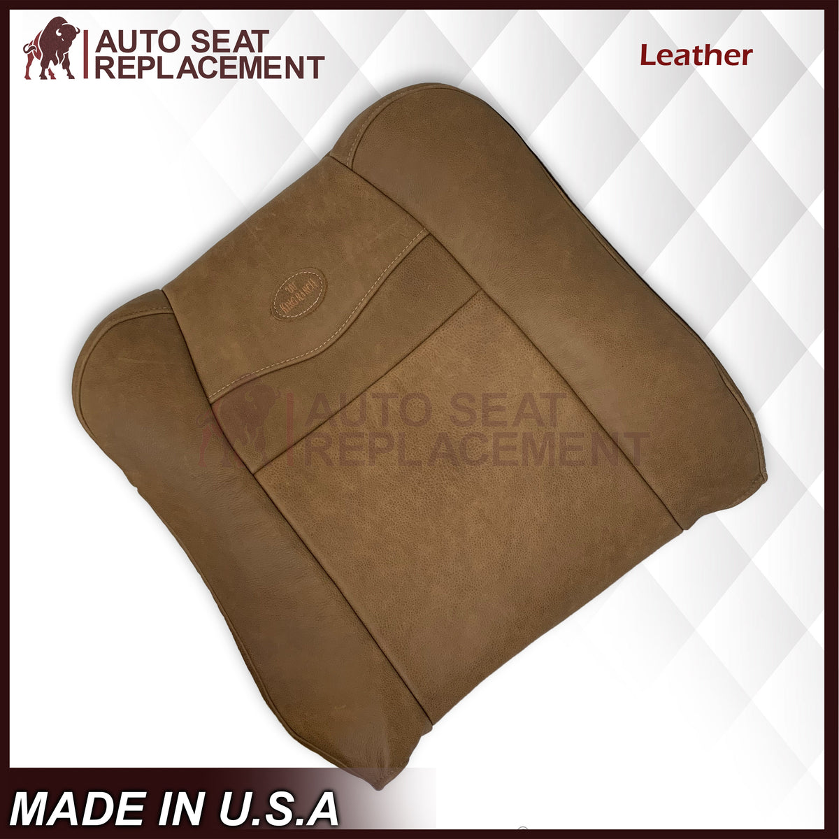 2001 2002 2003 Ford F150 King Ranch Cowhide GENUINE LEATHER Seat Covers
