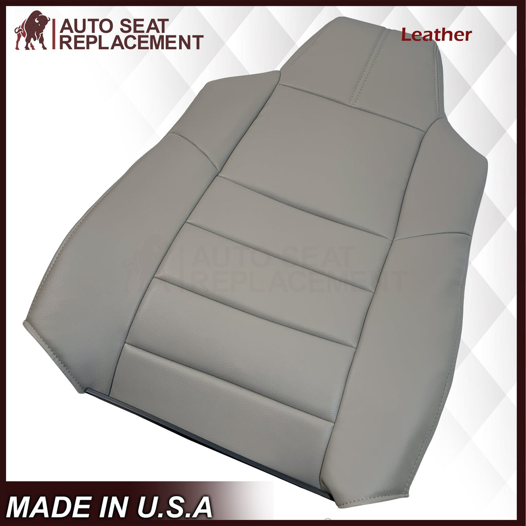 2008-2010 Ford F-250 F-350 F-450 F-550 Lariat Seat Cover in Medium Stone Gray: Choose From Variants