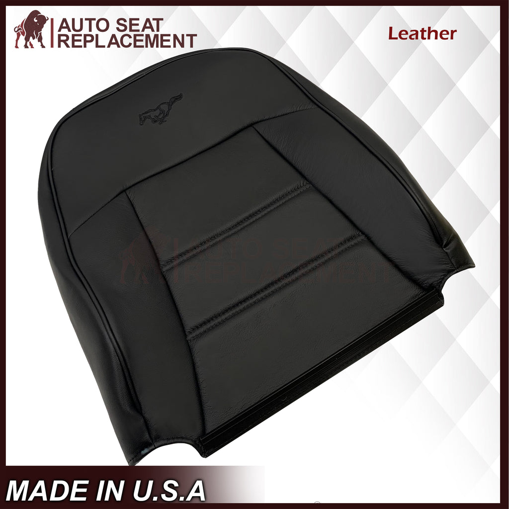 1999-2004 Ford Mustang V6 Replacement Seat Cover in Ebony Black: Choose From Variation
