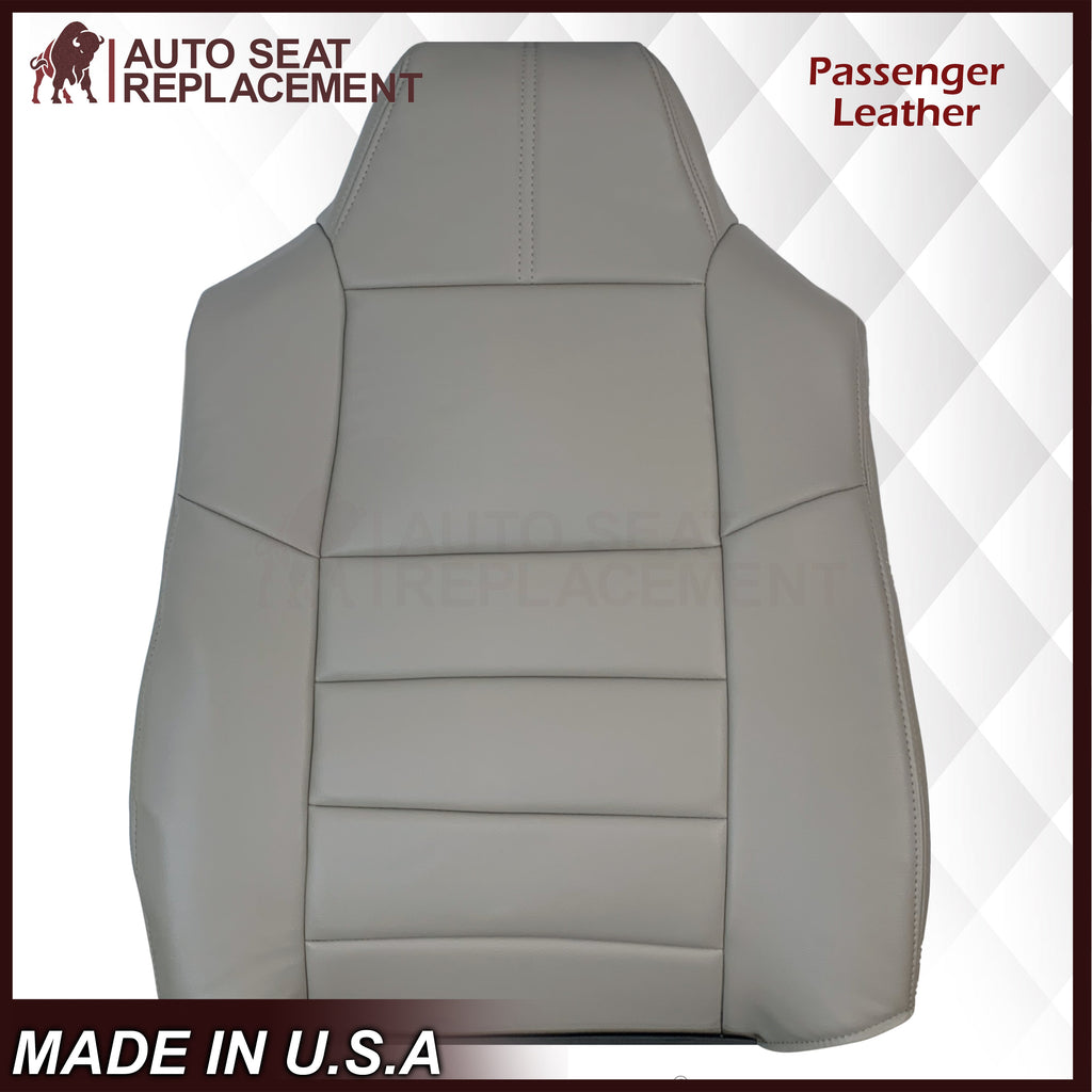 2008-2010 Ford F-250 F-350 F-450 F-550 Lariat Seat Cover in Medium Stone Gray: Choose From Variants
