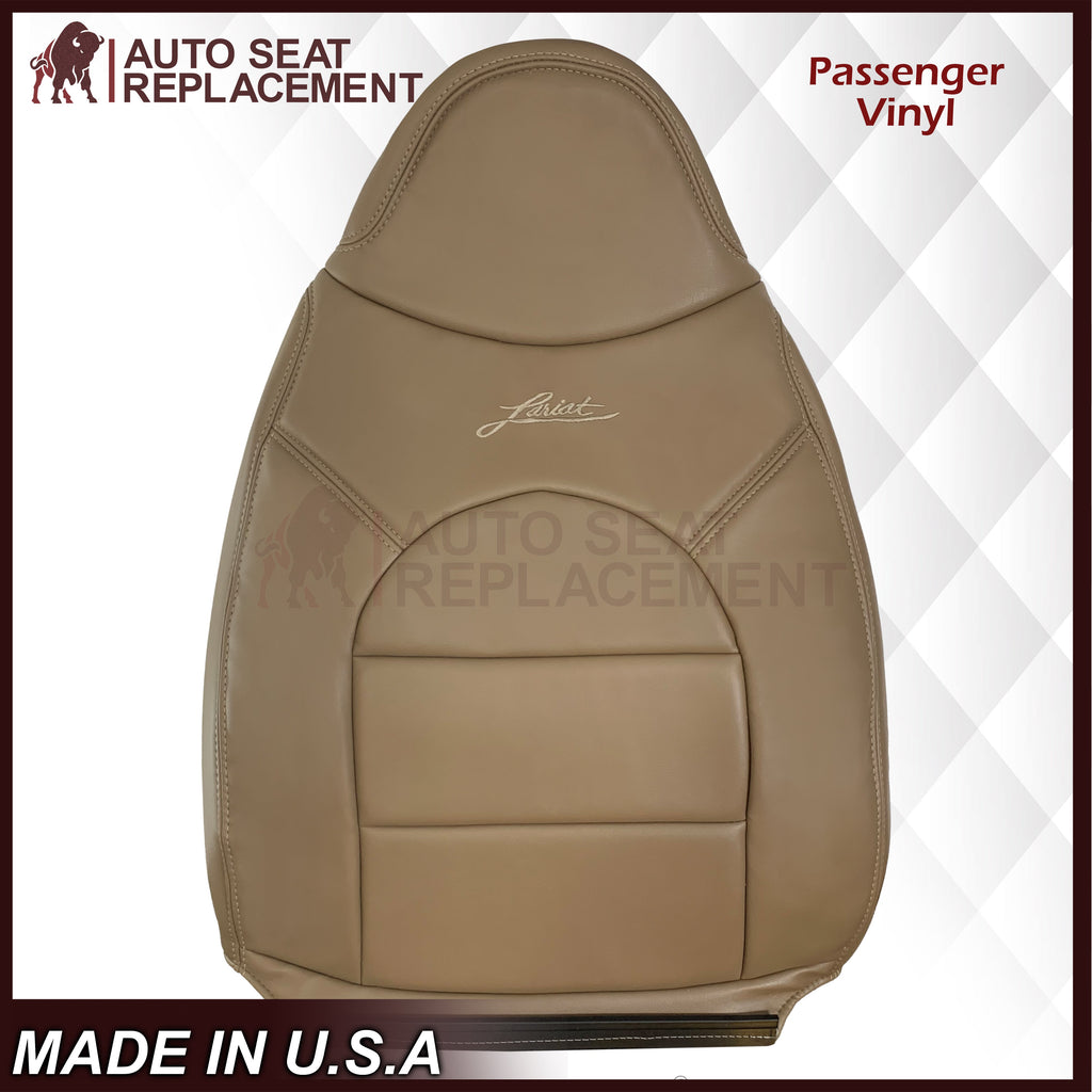 1998-1999 Ford F250 F350 Lariat Super Duty Replacement Seat Cover In Prairie "Tan"