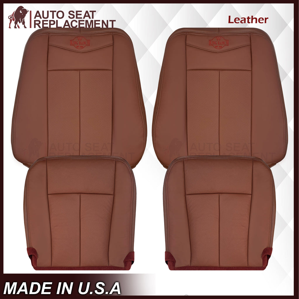 2007-2014 Ford Expedition King Ranch Replacement Leather Seat Cover: Perforated, King Ranch