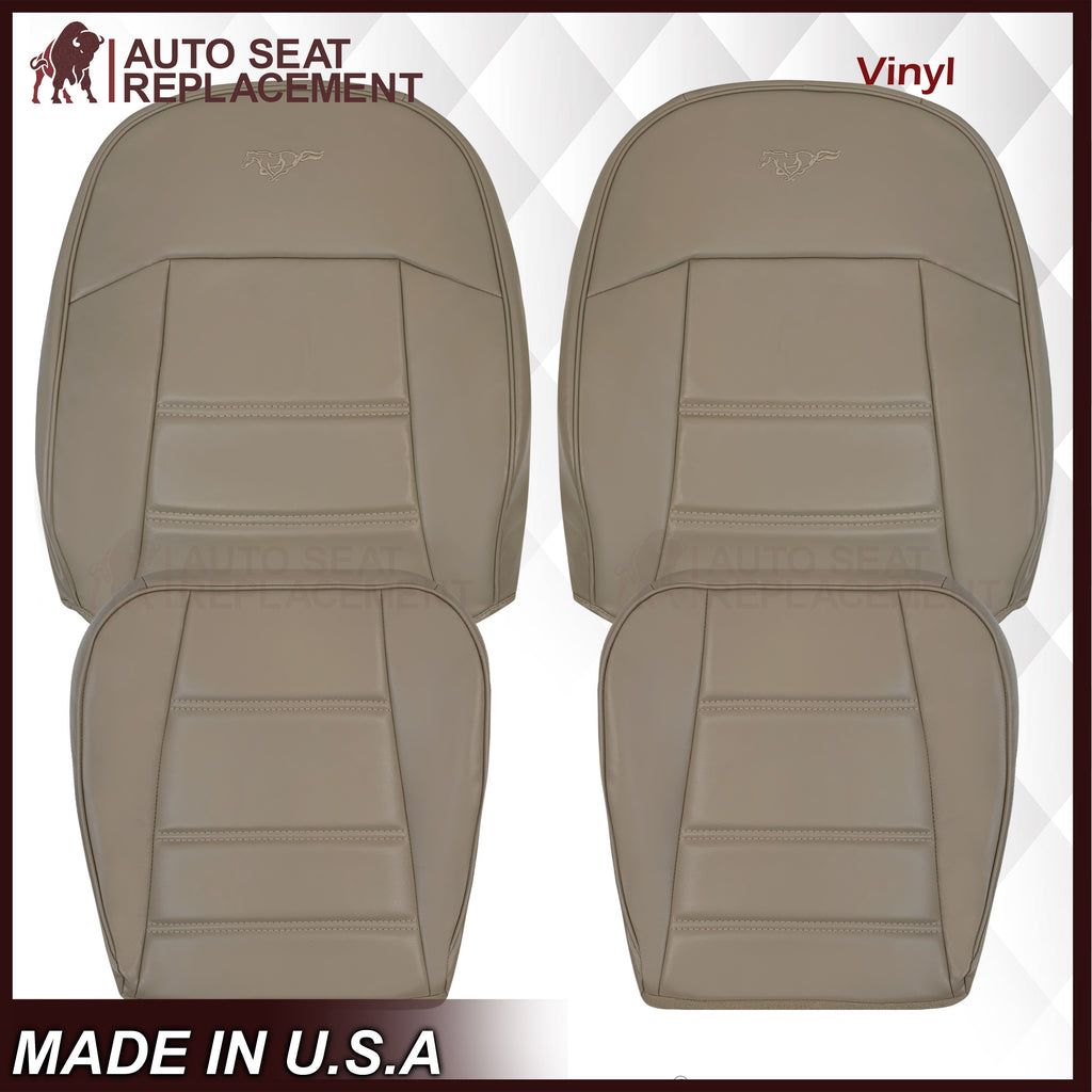 1999-2004 Ford Mustang V6 Replacement Seat Cover In Medium Parchment Tan: Choose From Variation