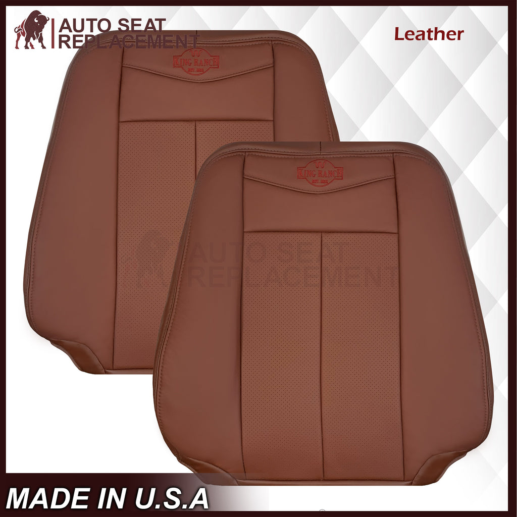 2007-2014 Ford Expedition King Ranch Replacement Leather Seat Cover: Perforated, King Ranch
