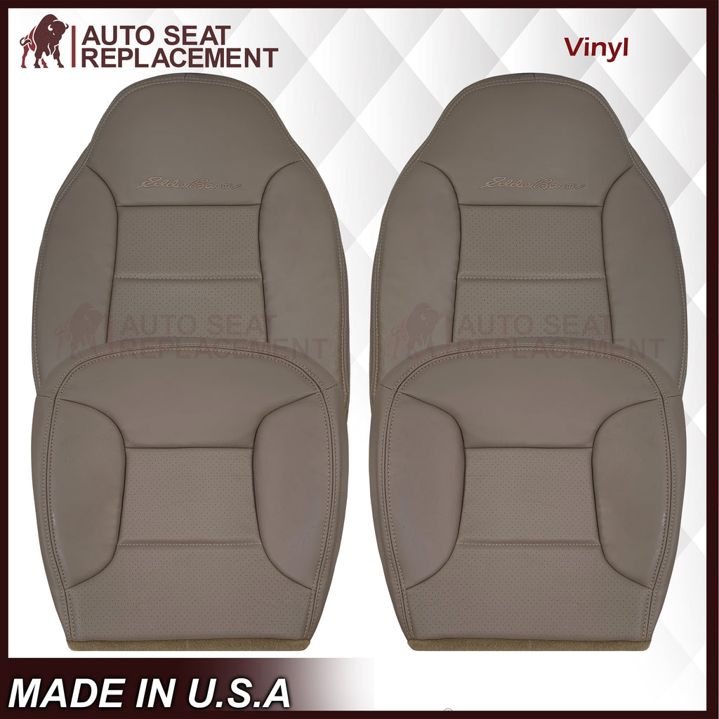 1992 - 1996 Ford Bronco Eddie Bauer Synthetic Leather Seat Cover In Mocha Tan